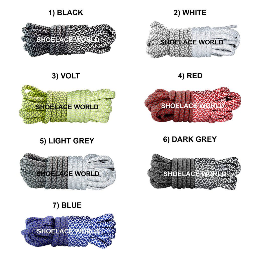 Rope Classic Reflective Shoelaces
