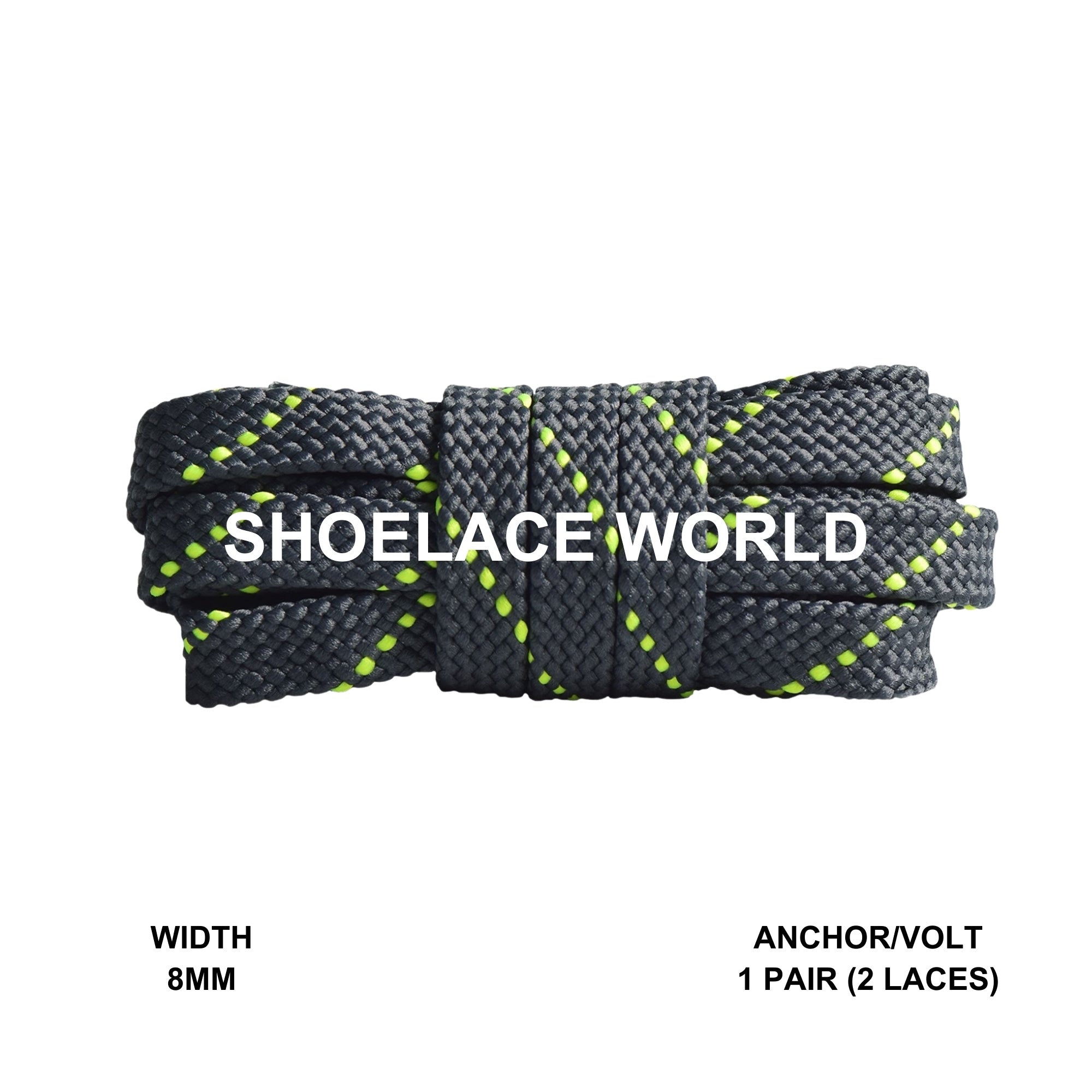 Pattern Double Threaded Flat Shoelaces