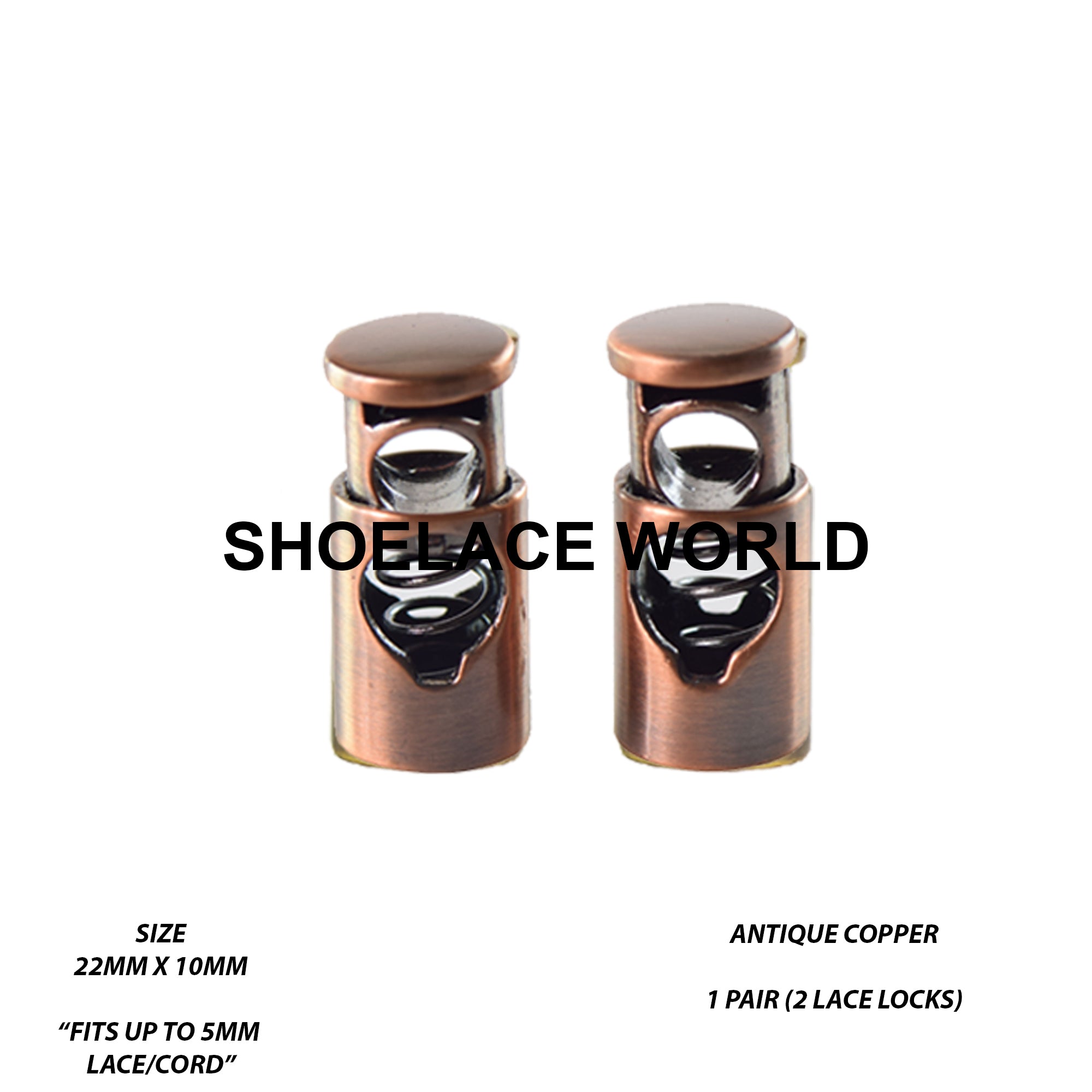 Metal Shoelace Locks