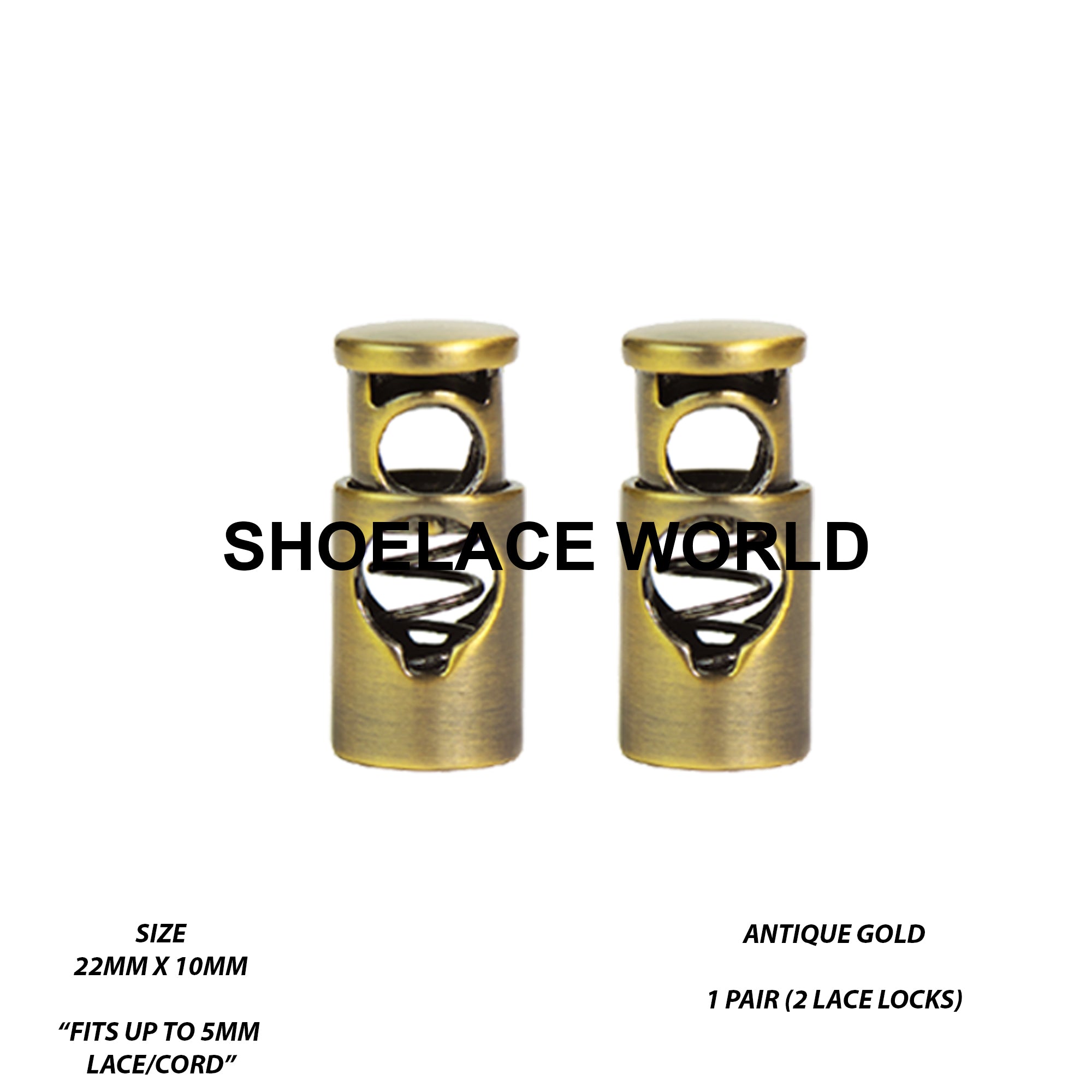 Metal Shoelace Locks