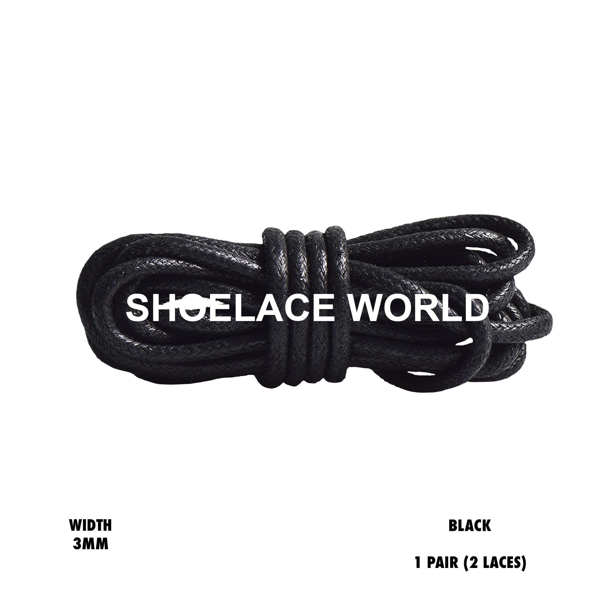 Wax Thin Rope Shoelaces