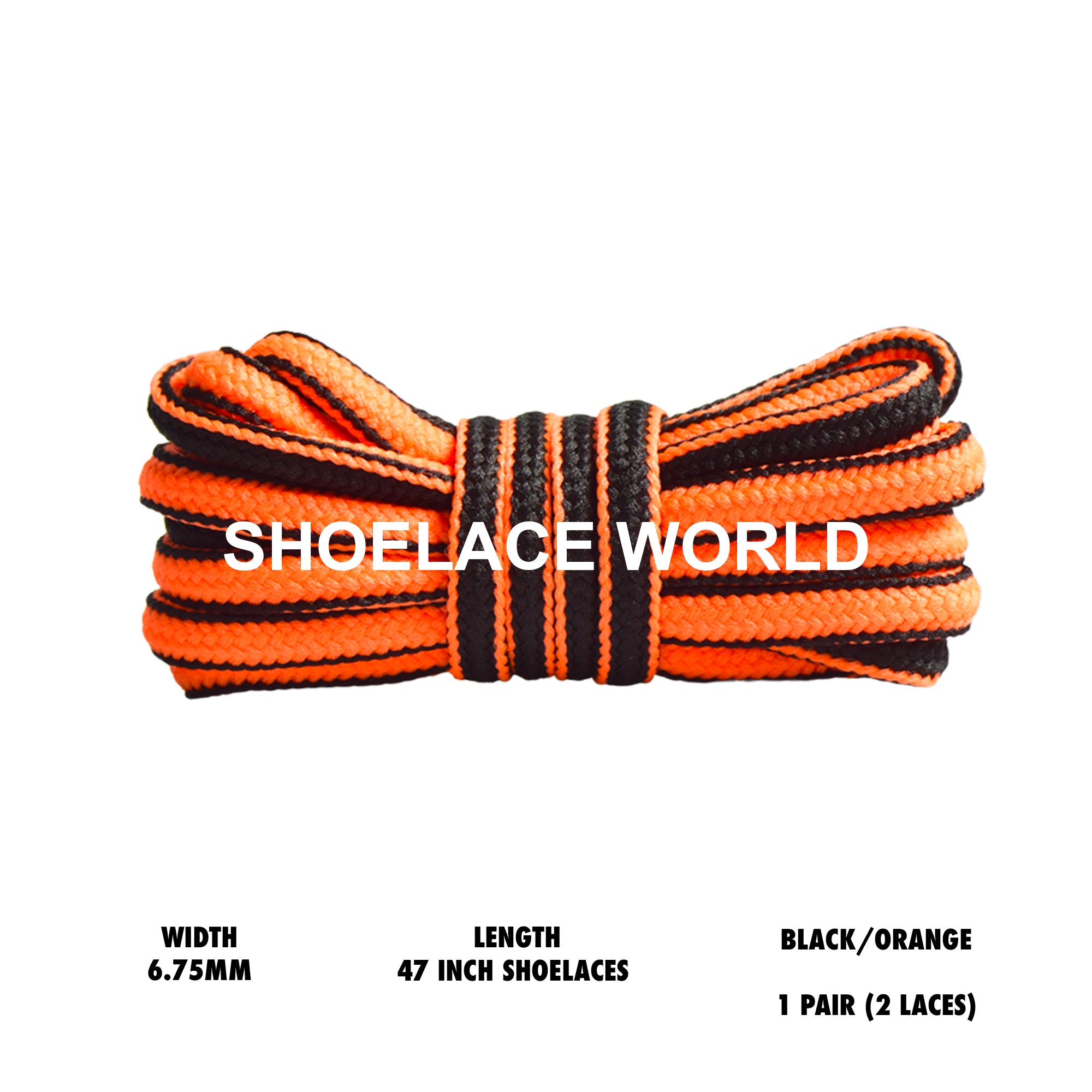 Two Toned Oval  Shoelaces