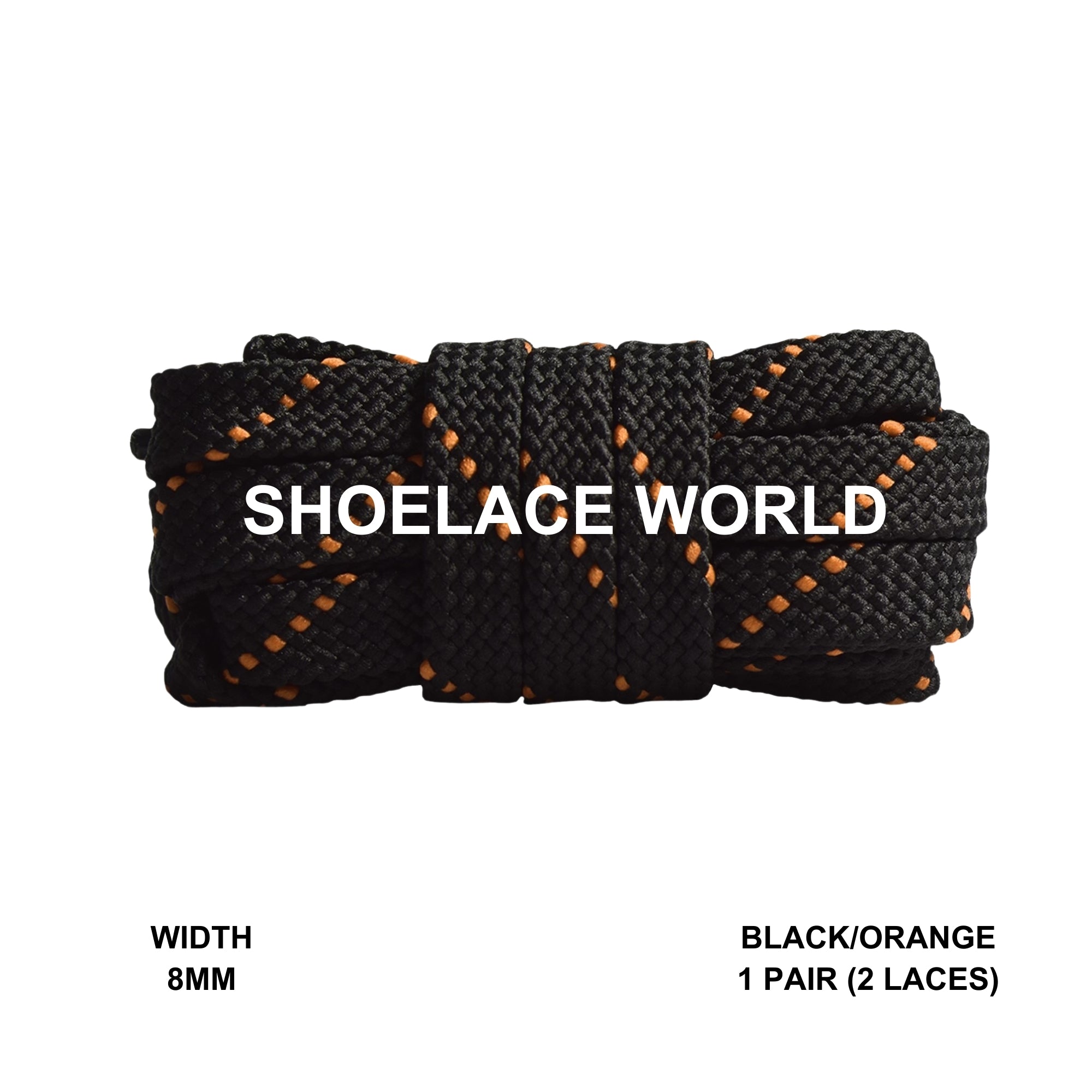 Pattern Double Threaded Flat Shoelaces