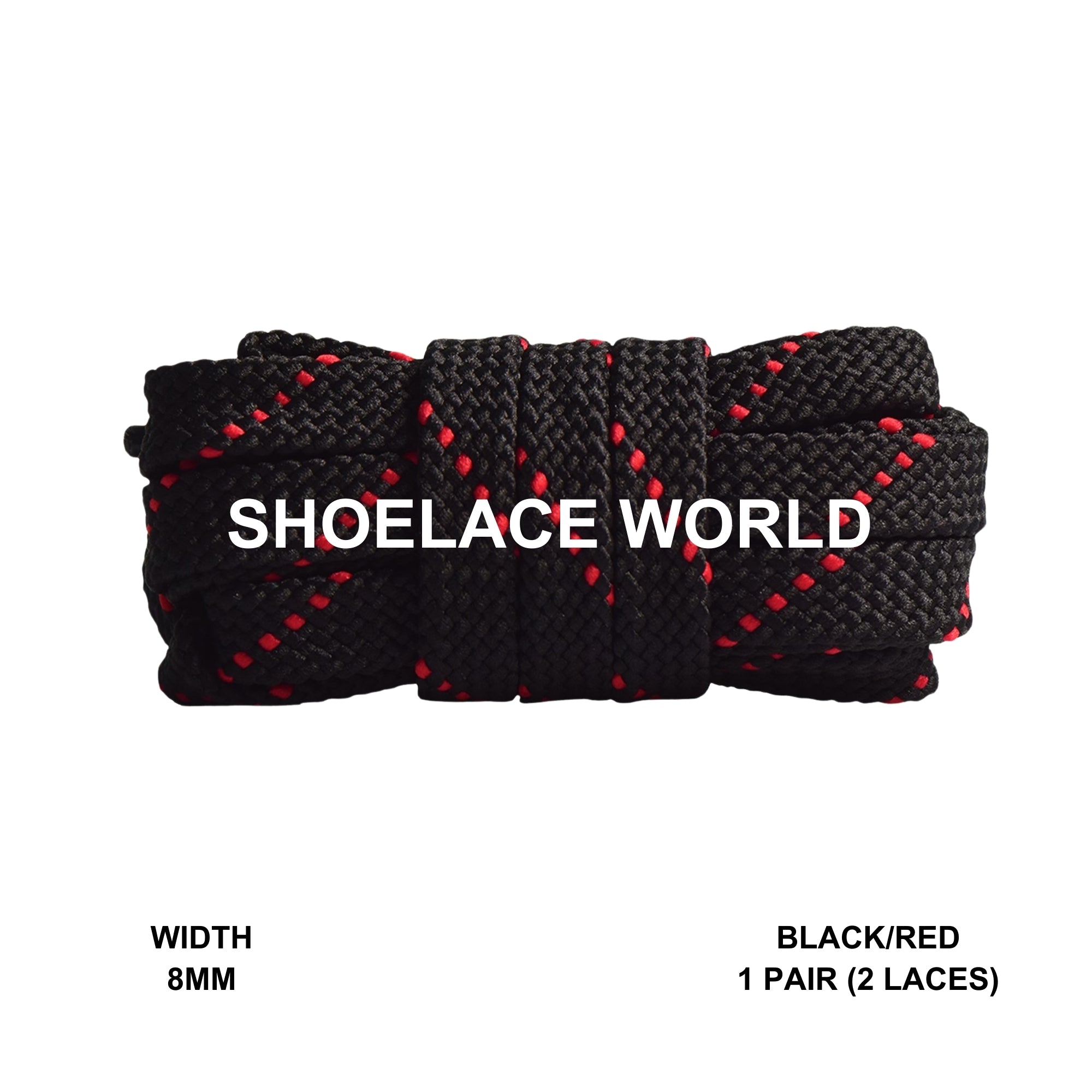 Pattern Double Threaded Flat Shoelaces