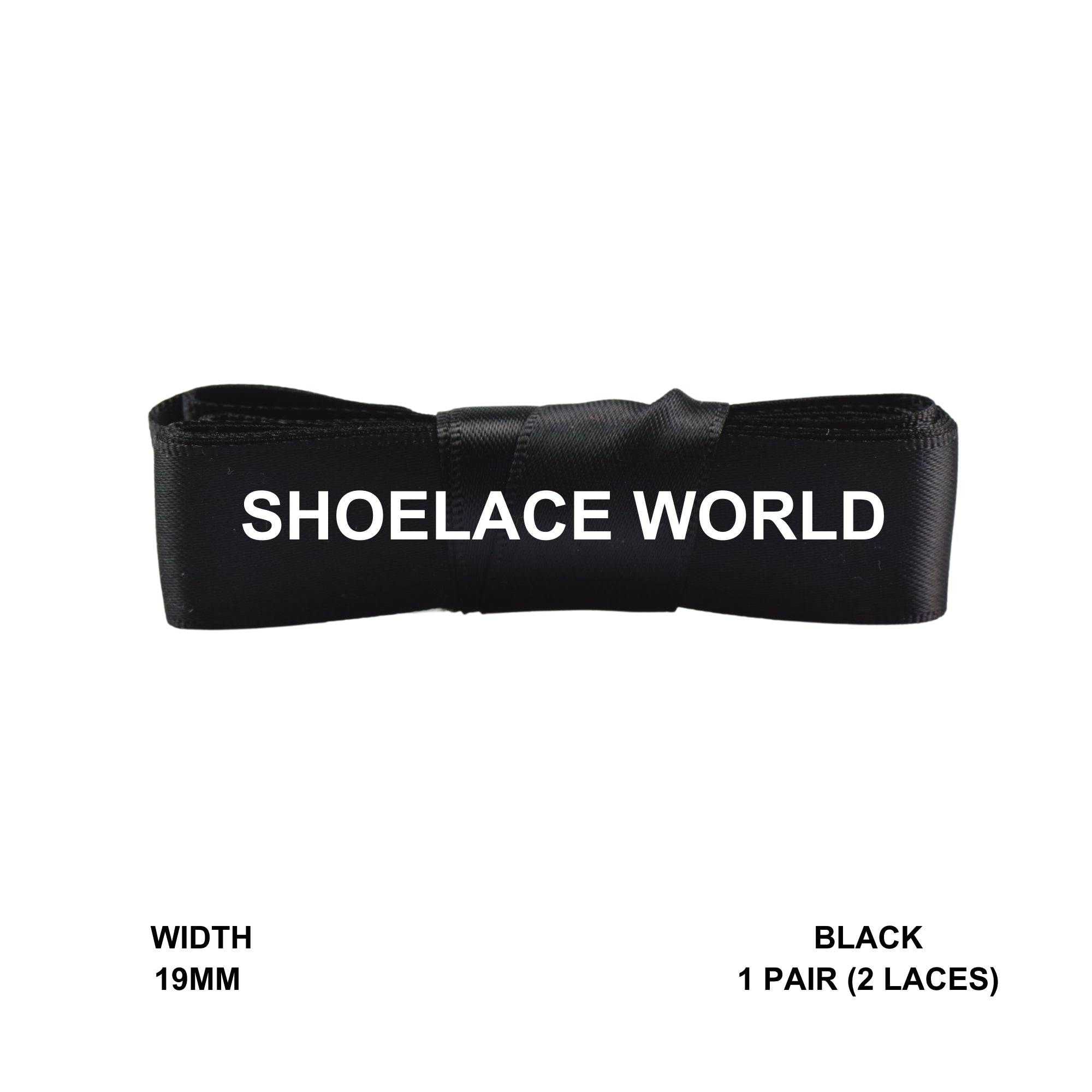 Ribbon Satin Flat Shoelaces