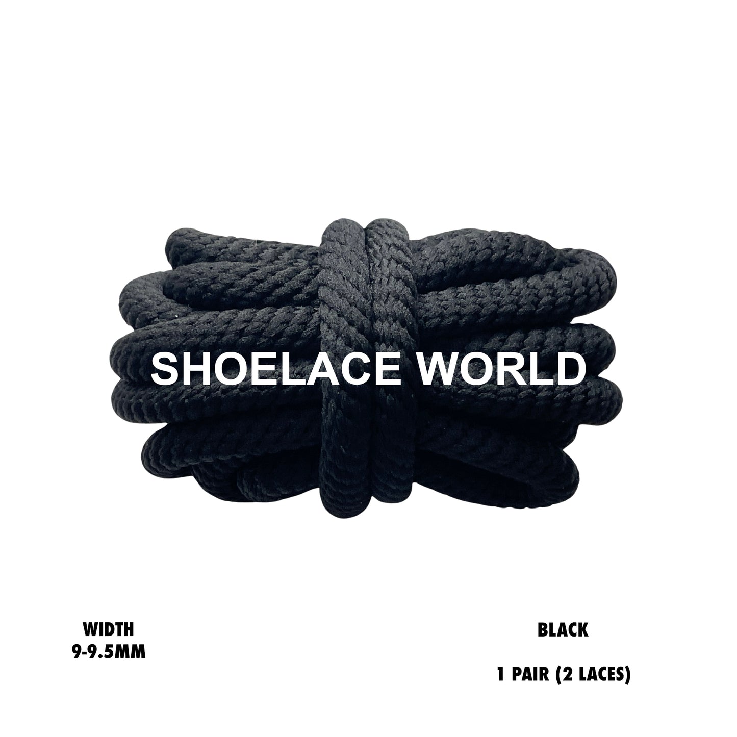 Thick Turbine Rope Shoelaces