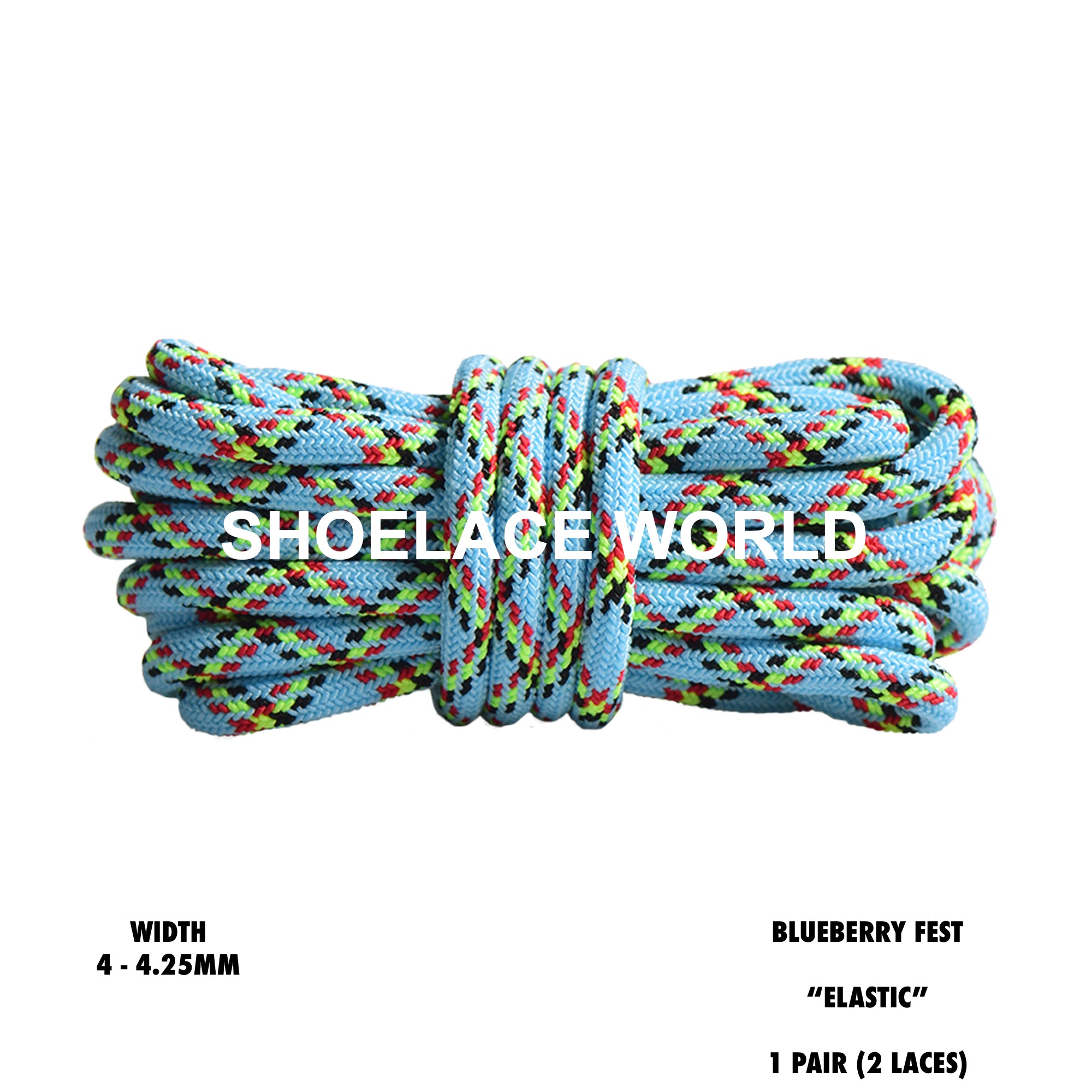 Elastic Rope Shoelaces