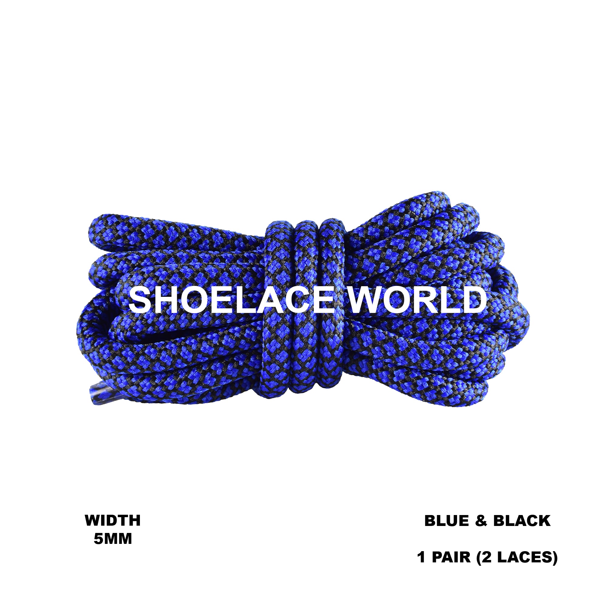 Rope Dual Tone Pattern Shoelaces