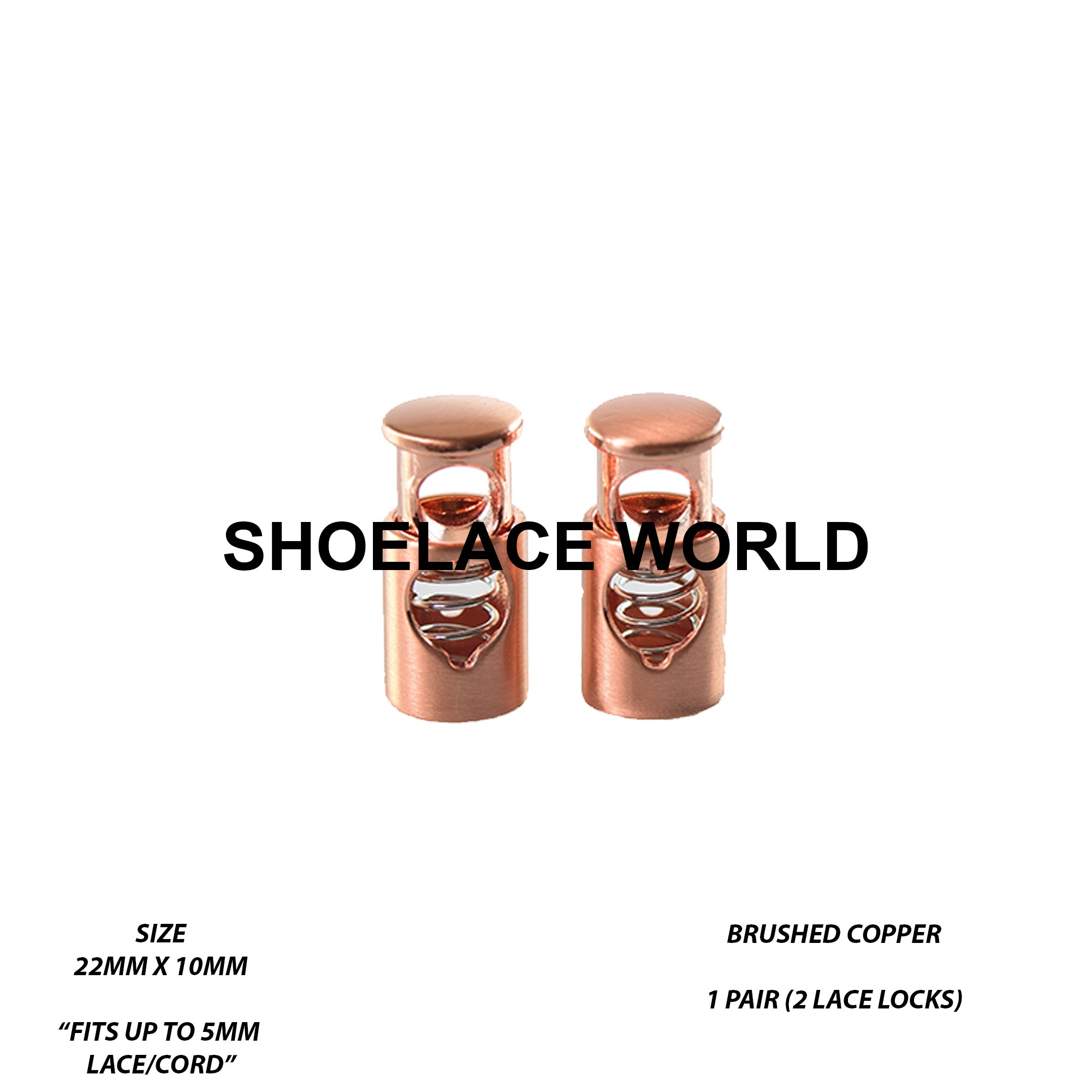 Metal Shoelace Locks