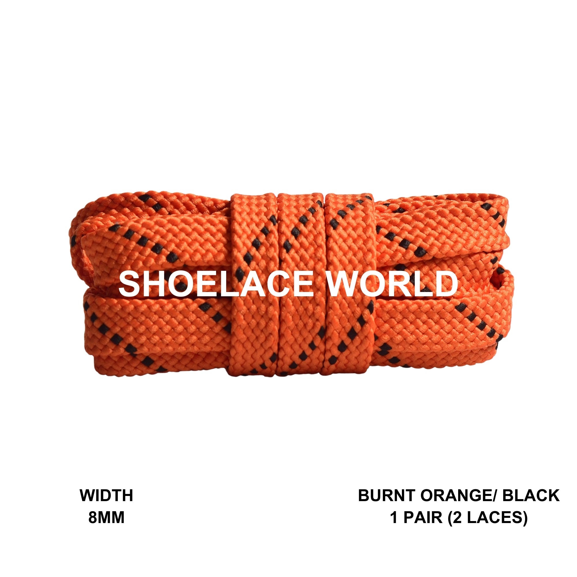 Pattern Double Threaded Flat Shoelaces