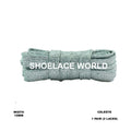 Wide Glitter Flat Shoelaces