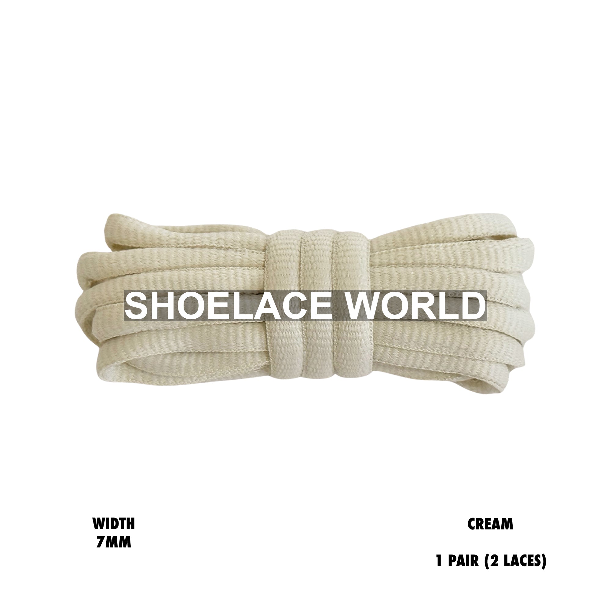 Slim Oval Shoelaces