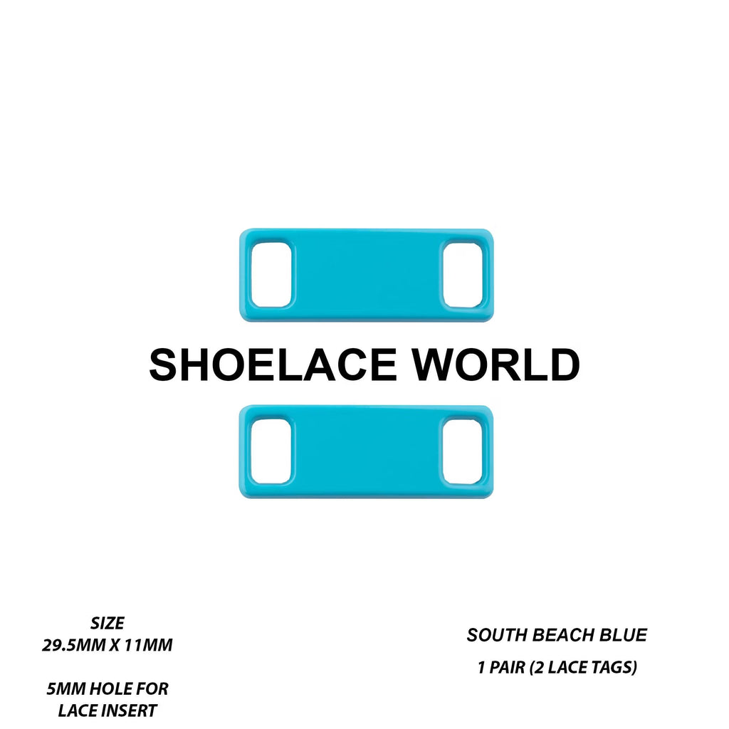 Metal Shoelace 1.25  Lace Tags