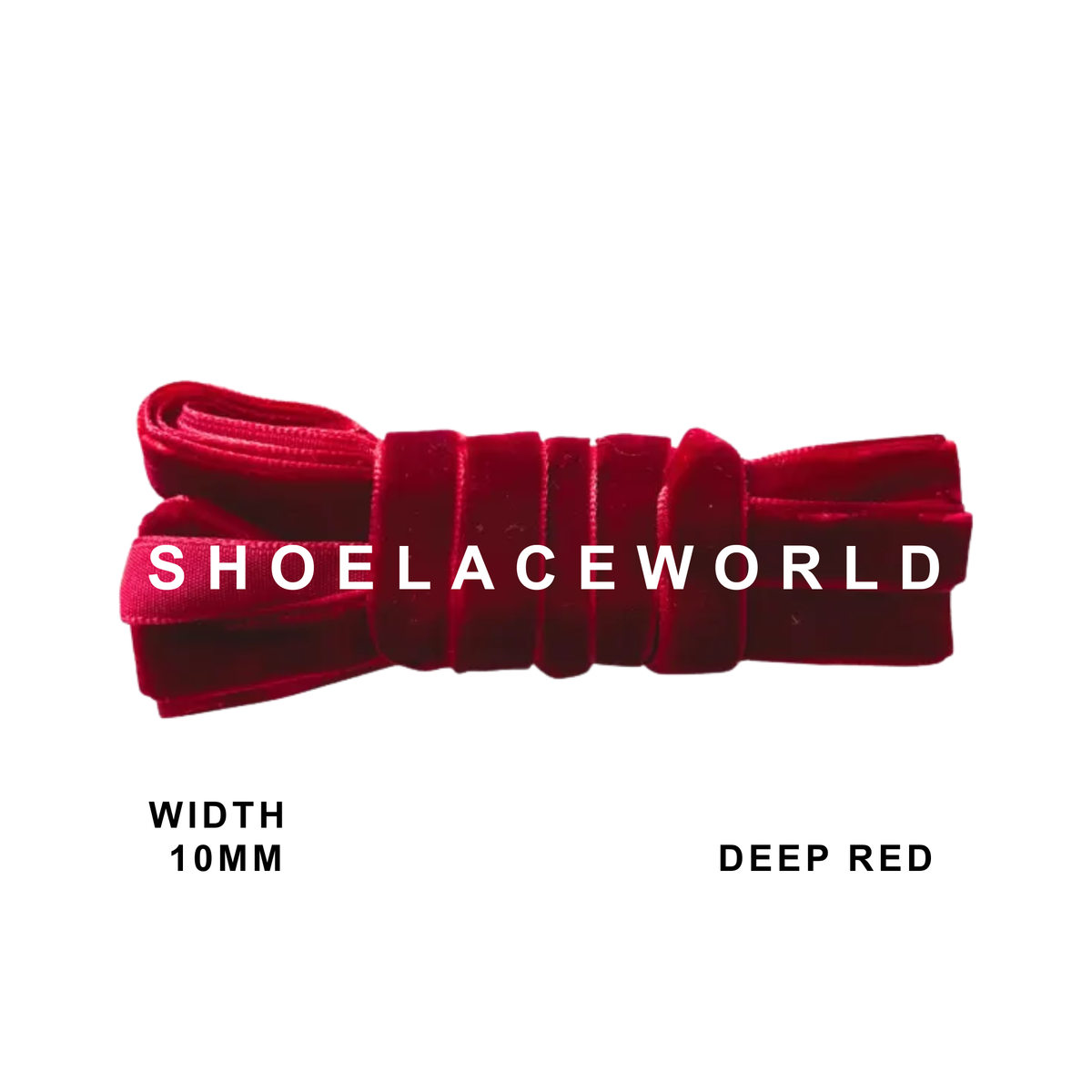 Velvet Flat Shoelaces