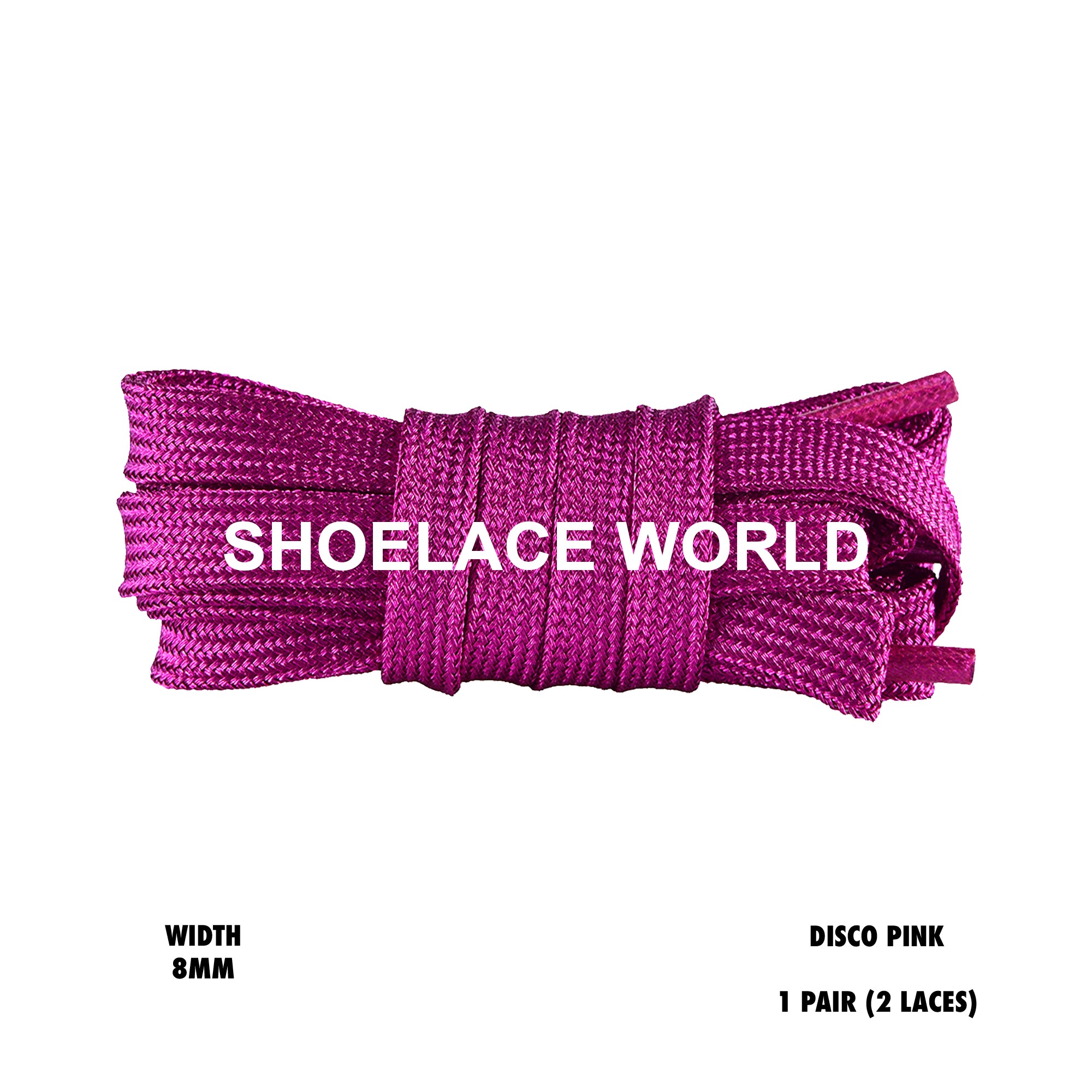 Premium Glitter Flat Shoelaces