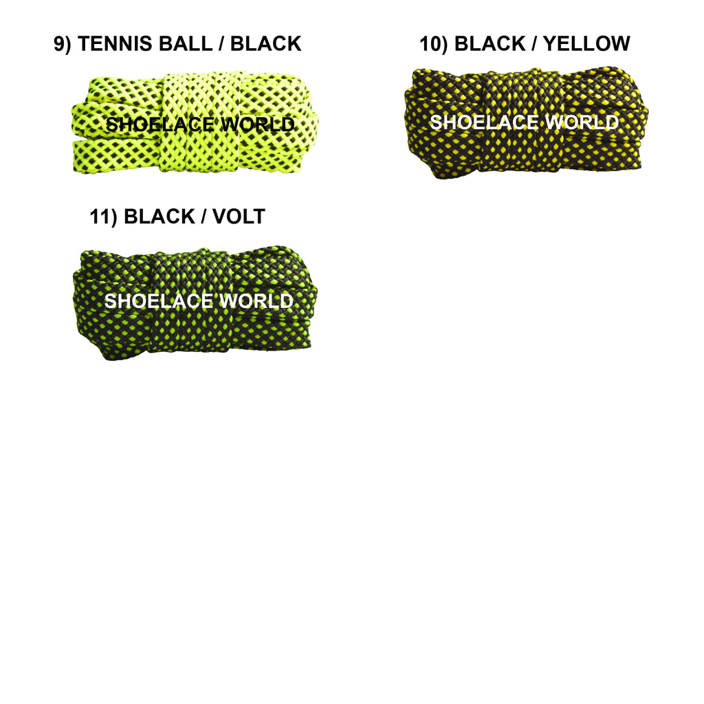 Flat Dot Pattern Shoelaces