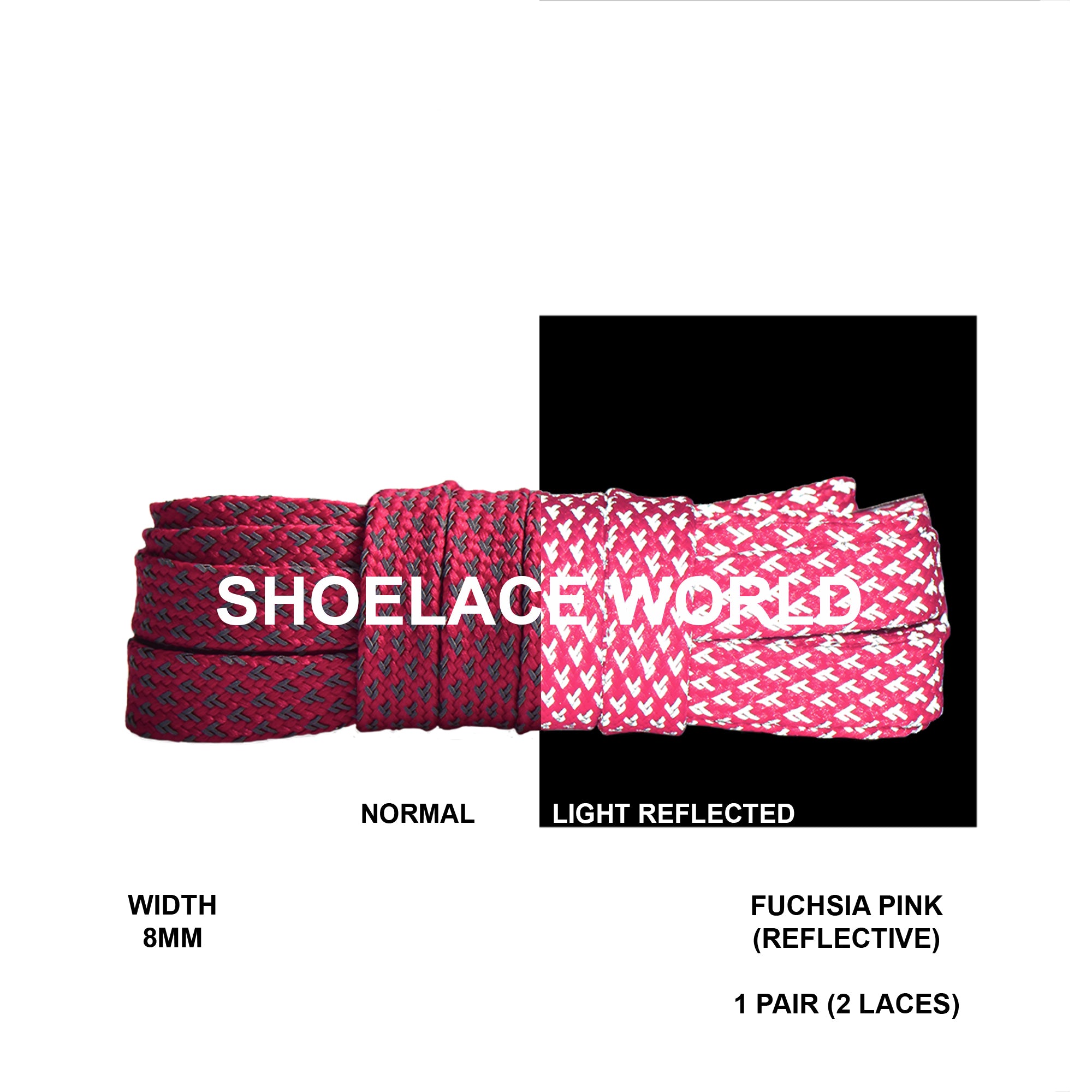 Flat Reflective v2 Shoelaces