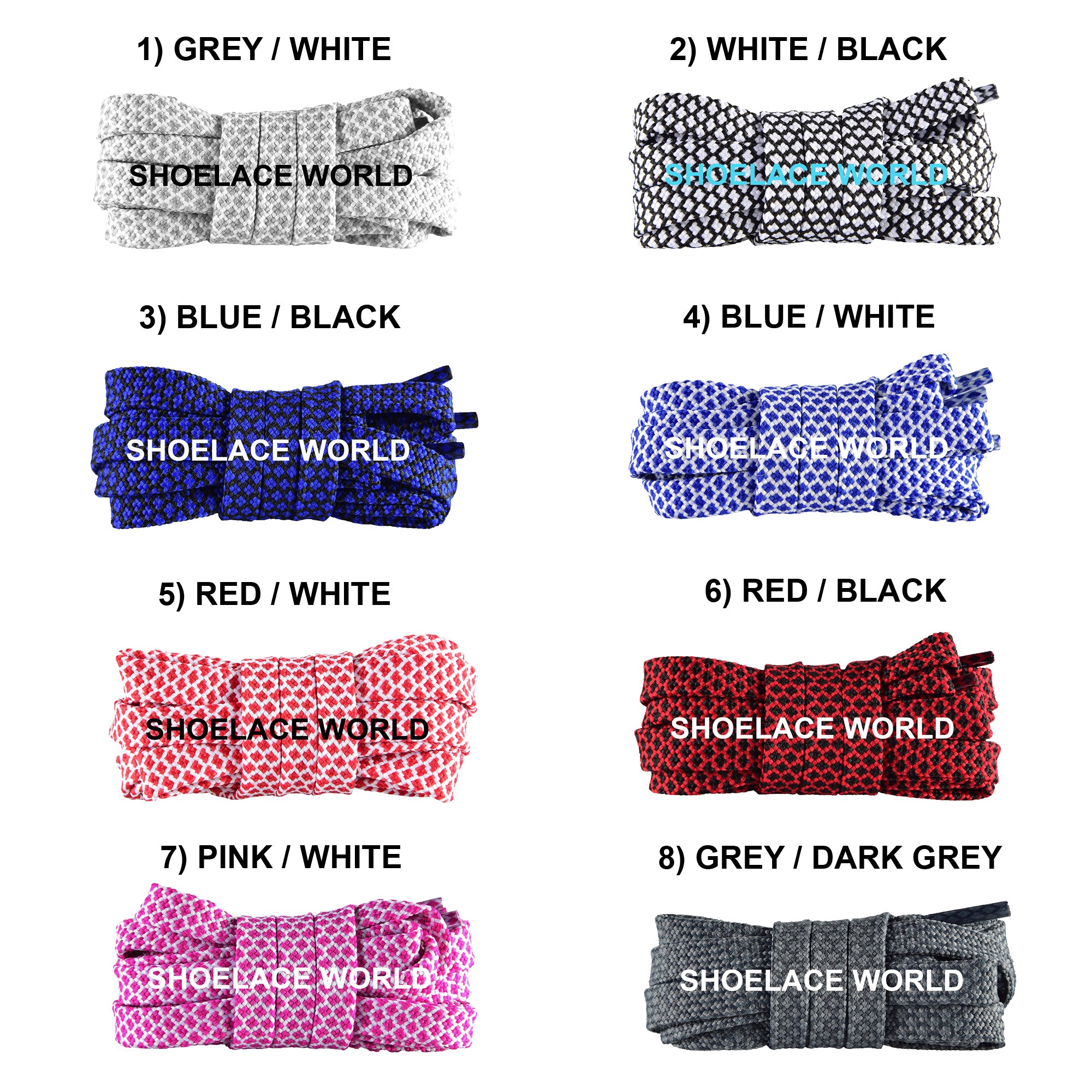 Flat Honeycomb Shoelaces