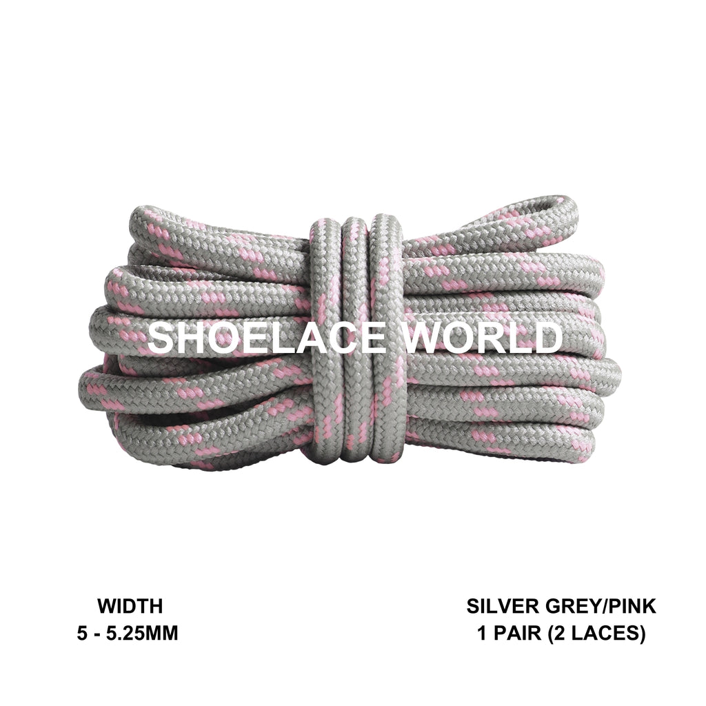Round Hiking Boot Shoelaces