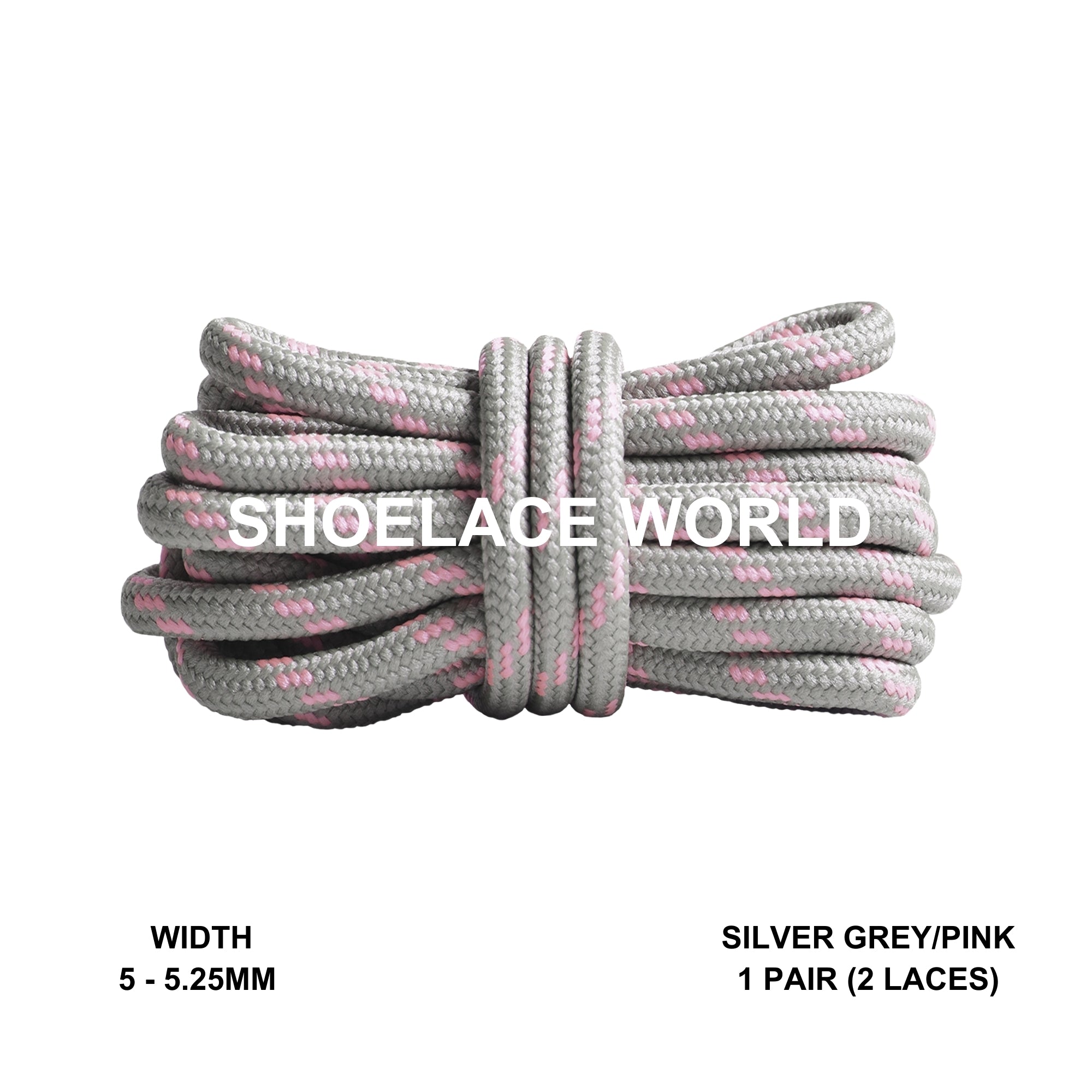 Round Hiking Boot Shoelaces