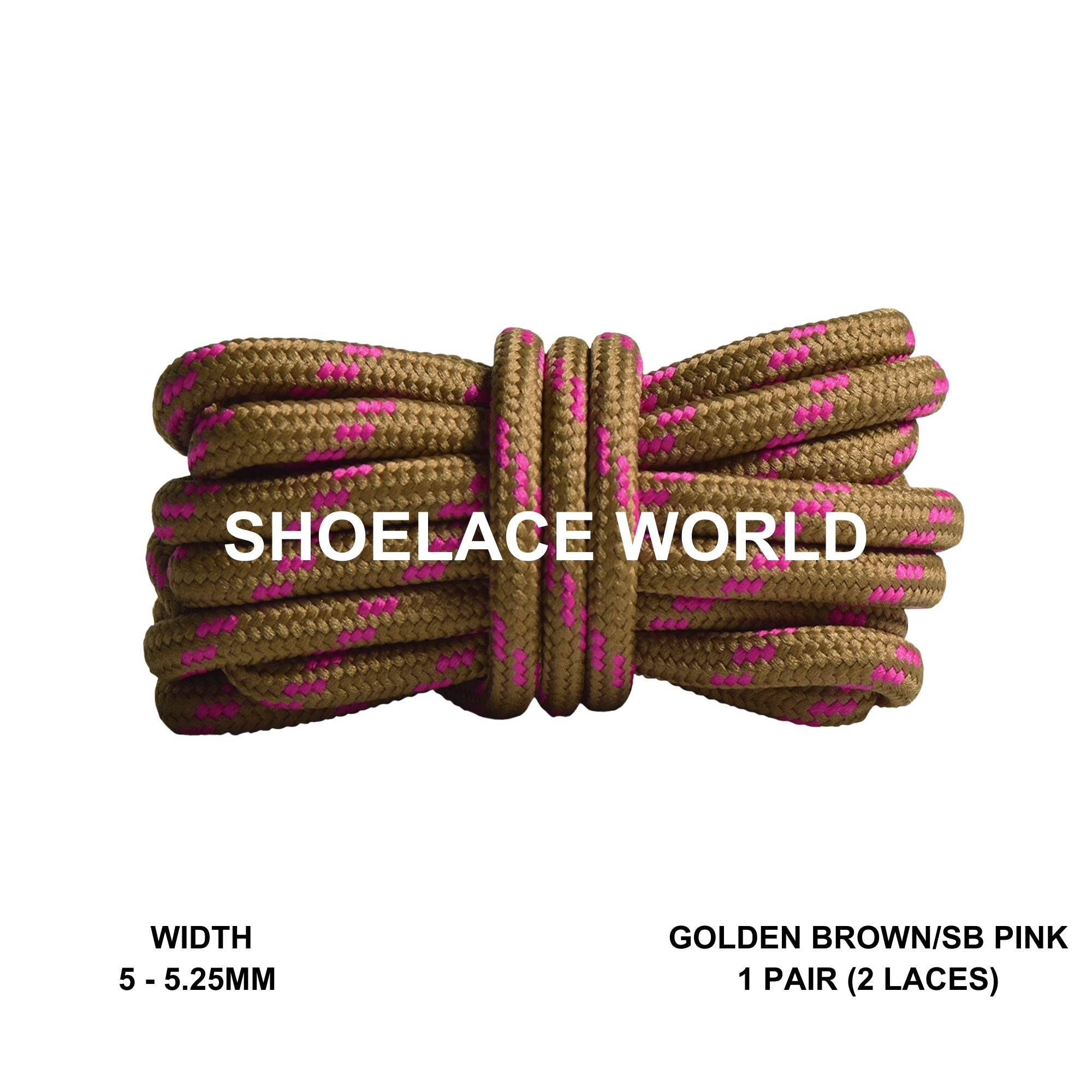 Round Hiking Boot Shoelaces