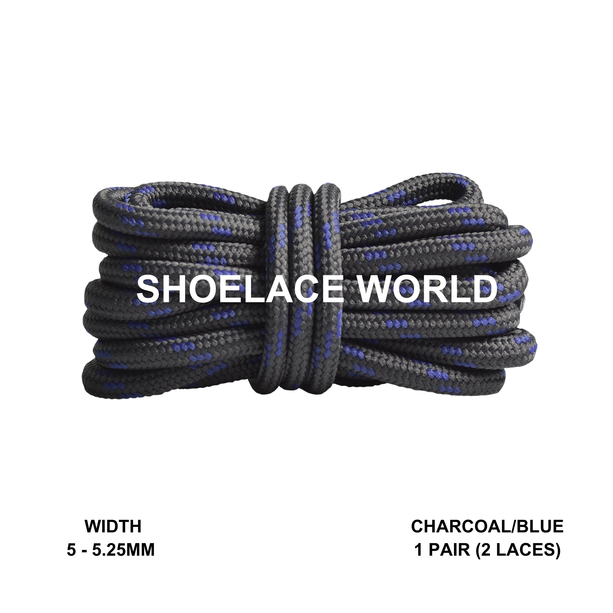 Round Hiking Boot Shoelaces