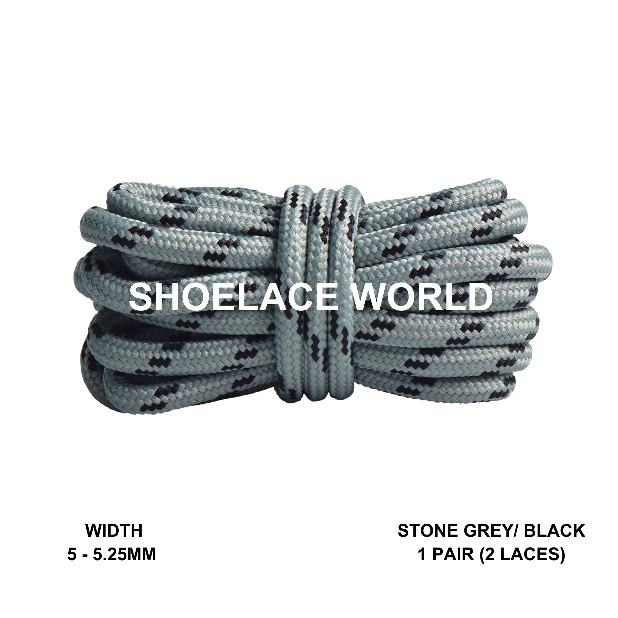 Round Hiking Boot Shoelaces