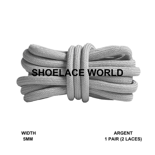 Argent Compatible Rope Shoelaces