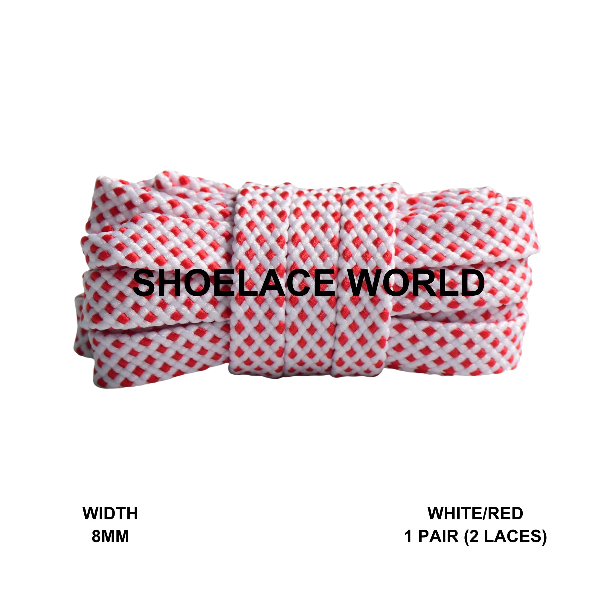 Flat Dot Pattern Shoelaces