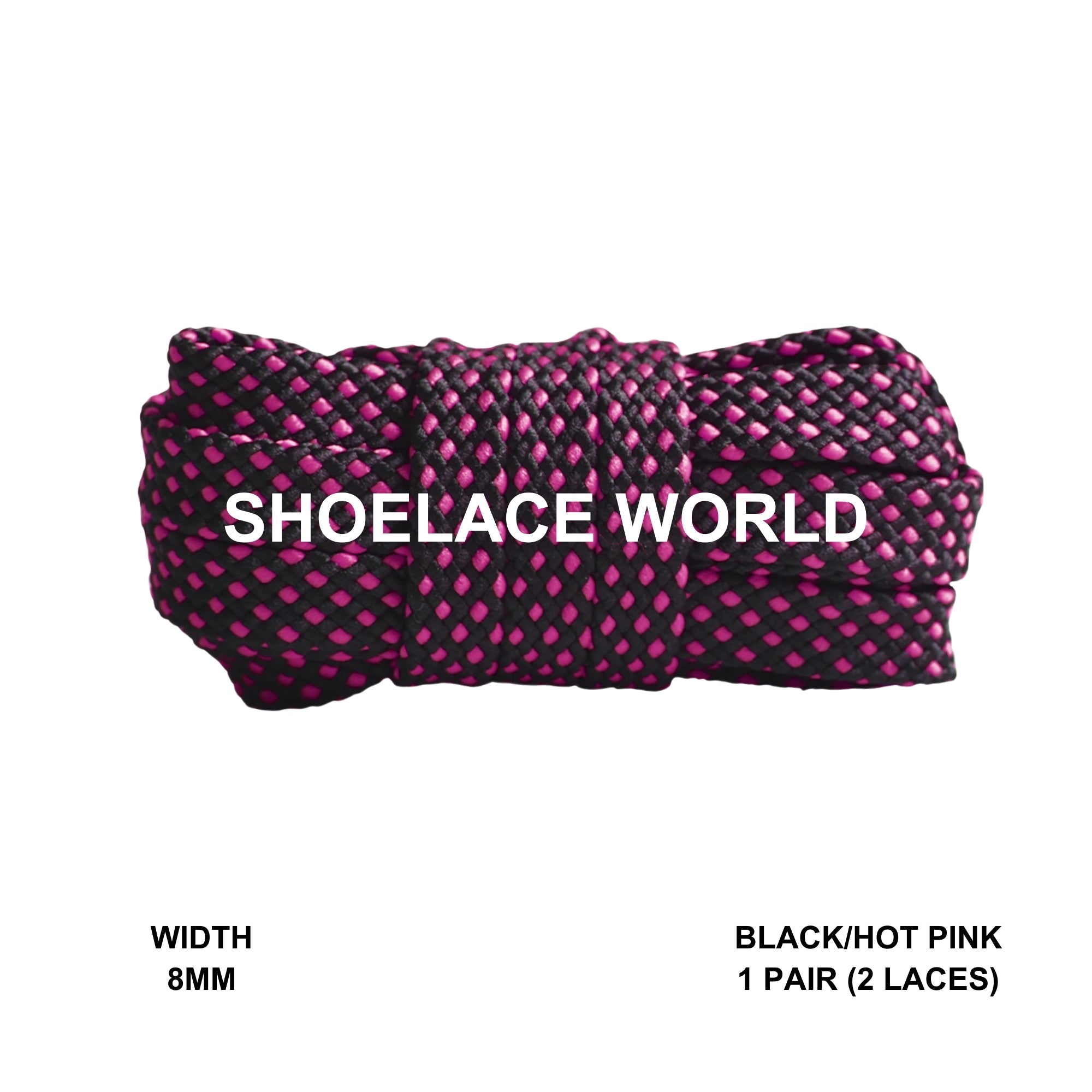 Flat Dot Pattern Shoelaces