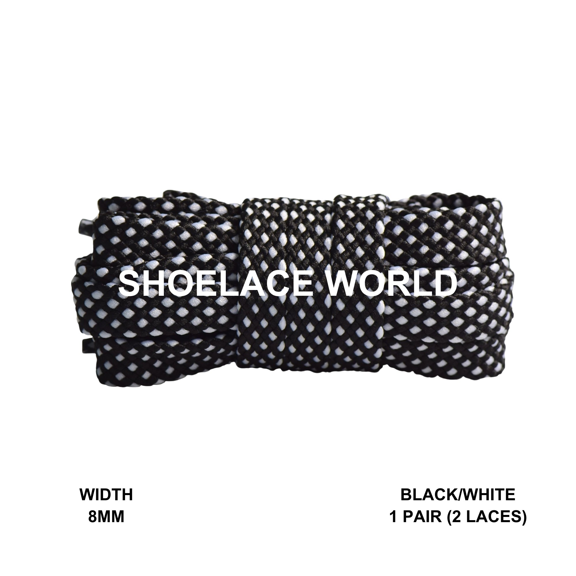 Flat Dot Pattern Shoelaces