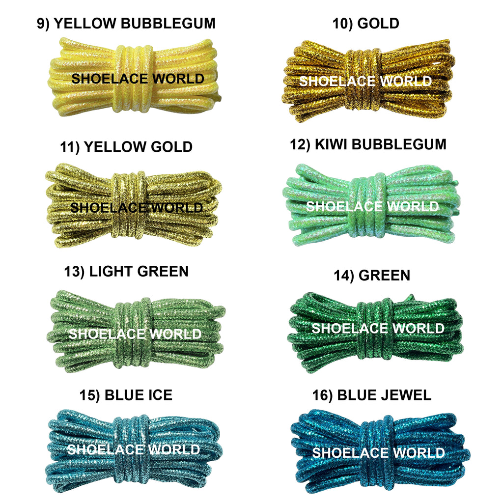 Glitter Rope Shoelaces