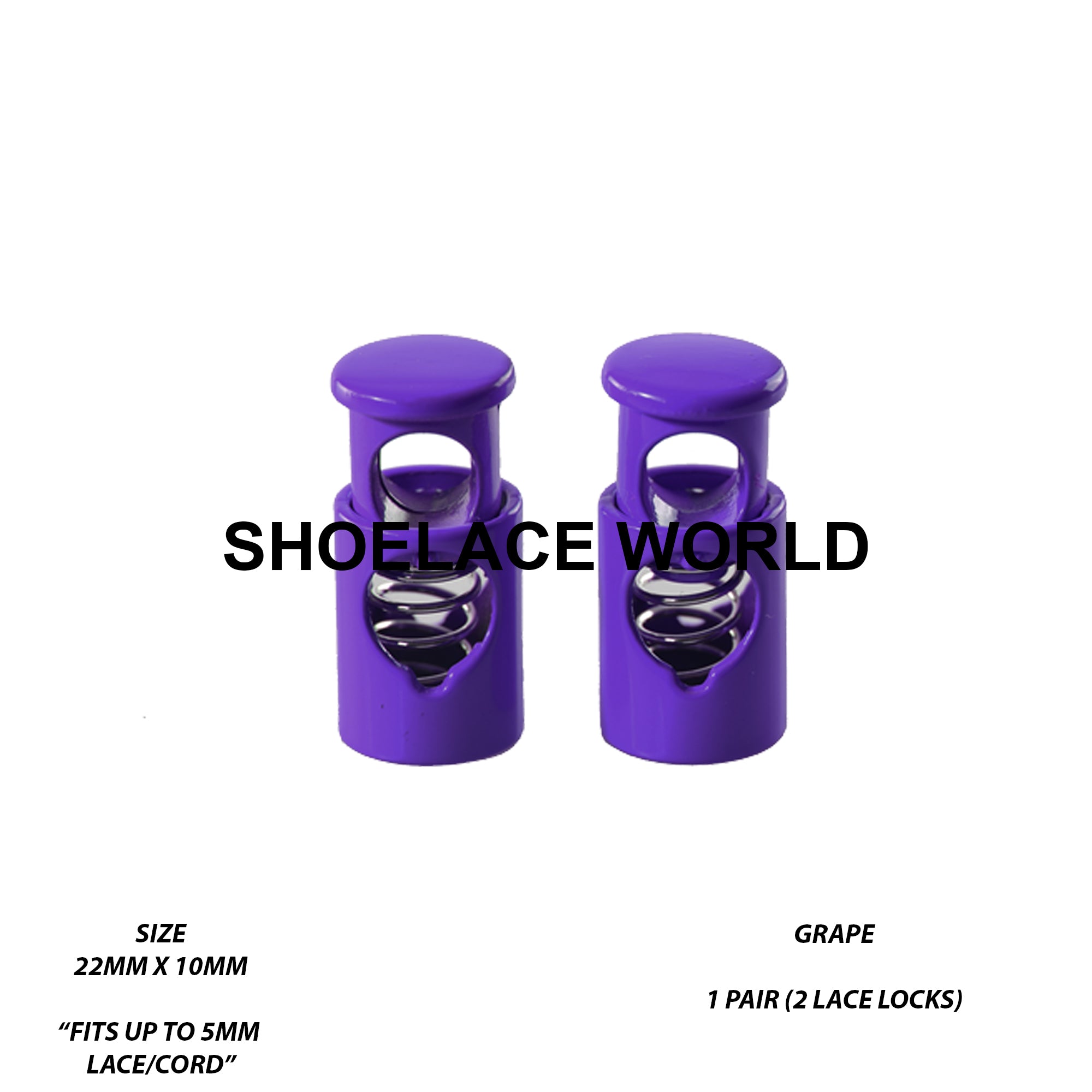 Metal Shoelace Locks