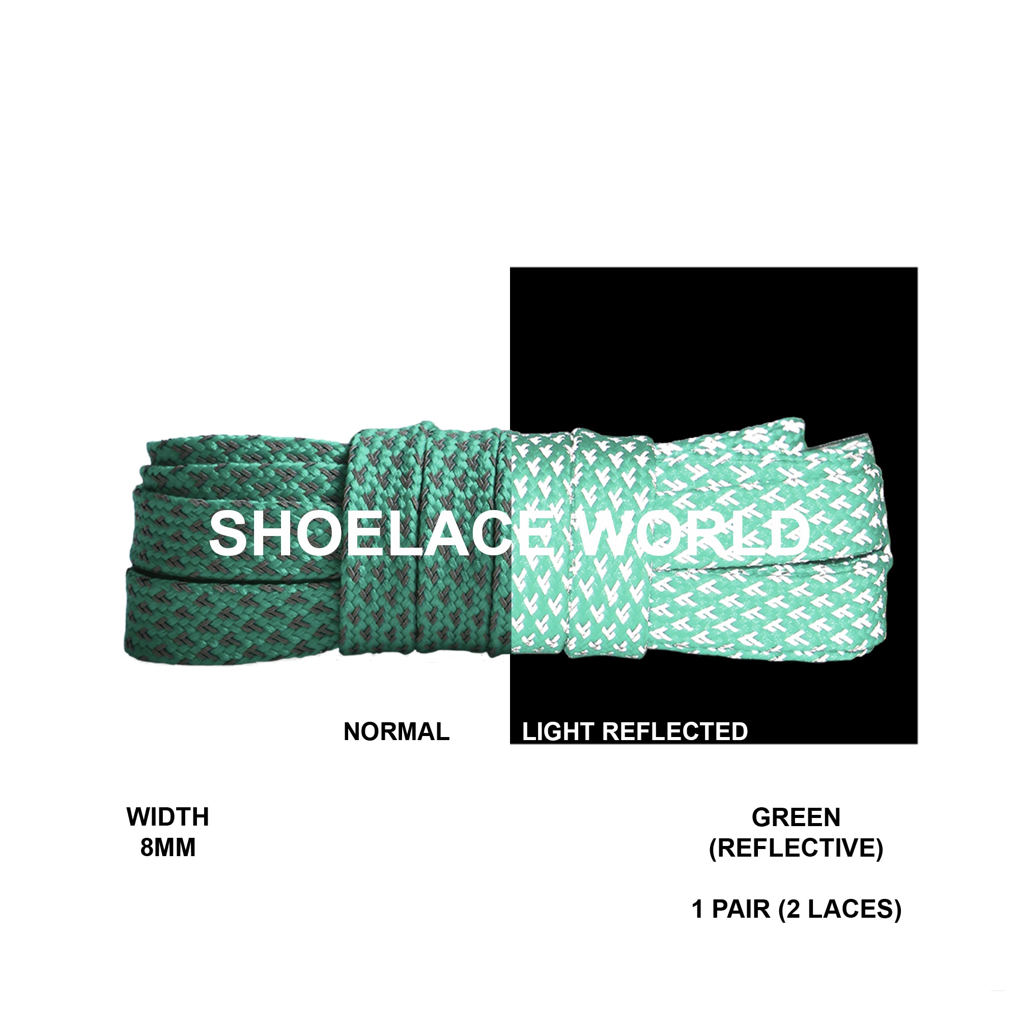 Flat Reflective v2 Shoelaces