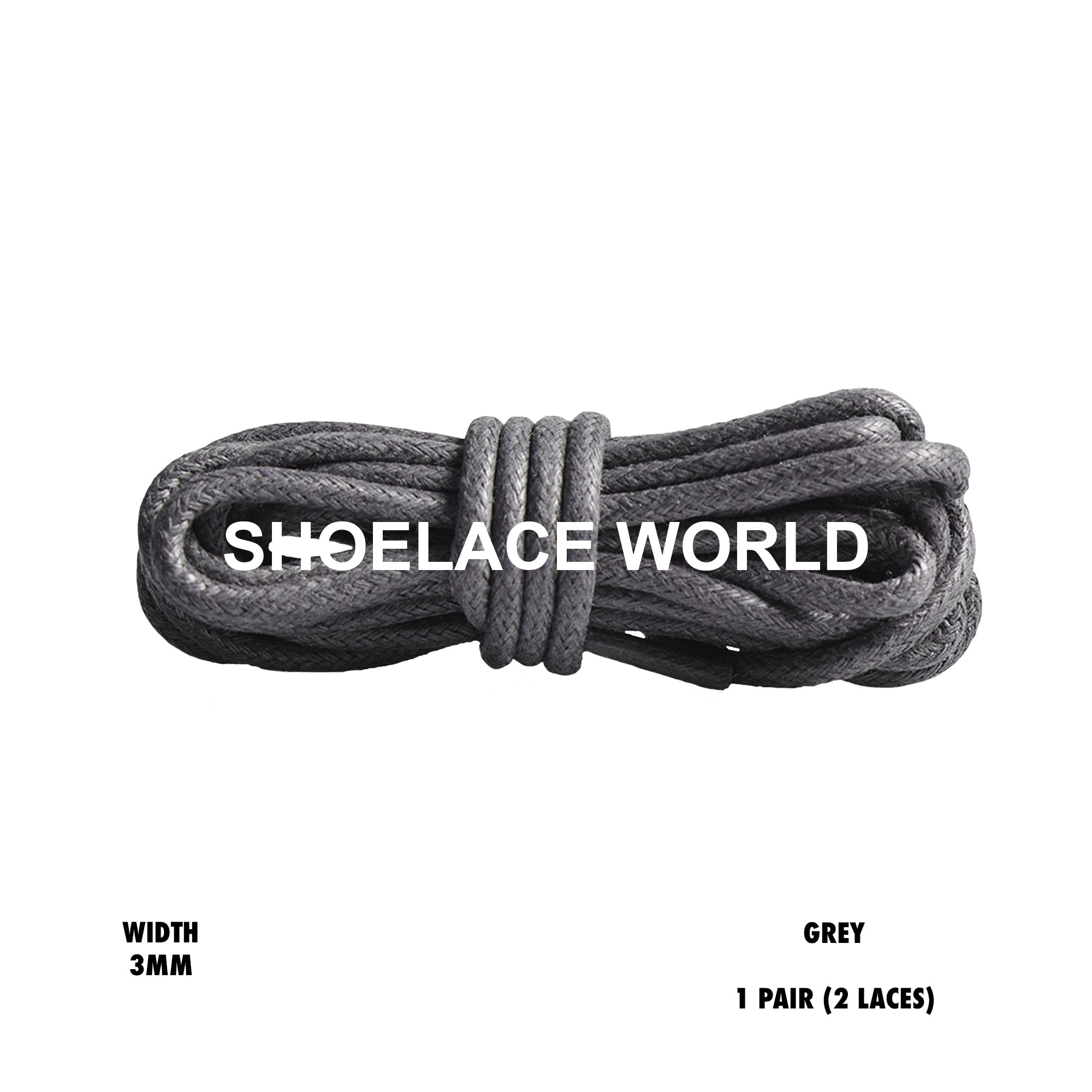 Wax Thin Rope Shoelaces