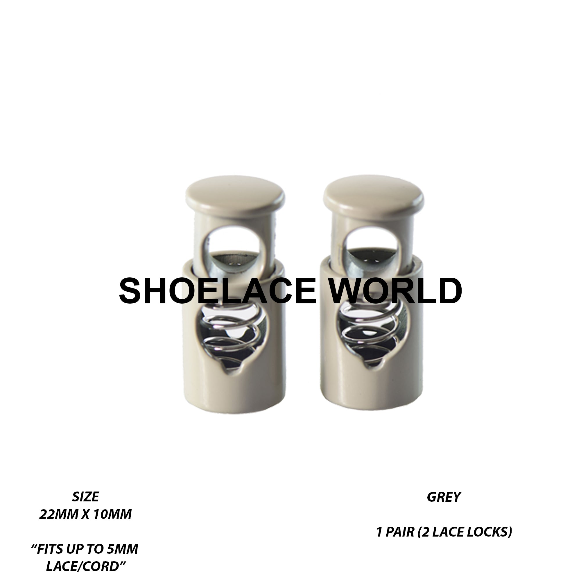 Metal Shoelace Locks