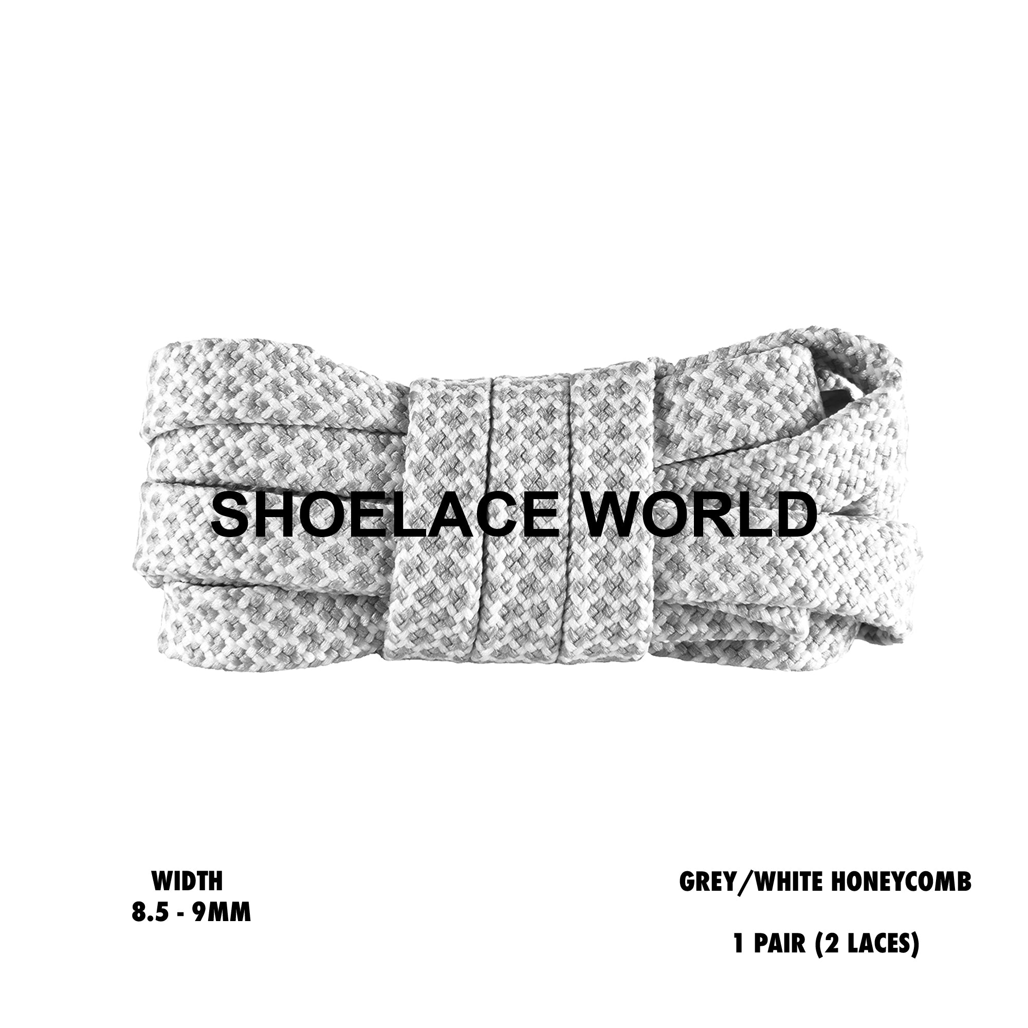 Flat Honeycomb Shoelaces