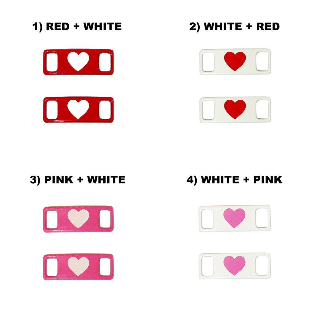 Heart Metal Lace Tags