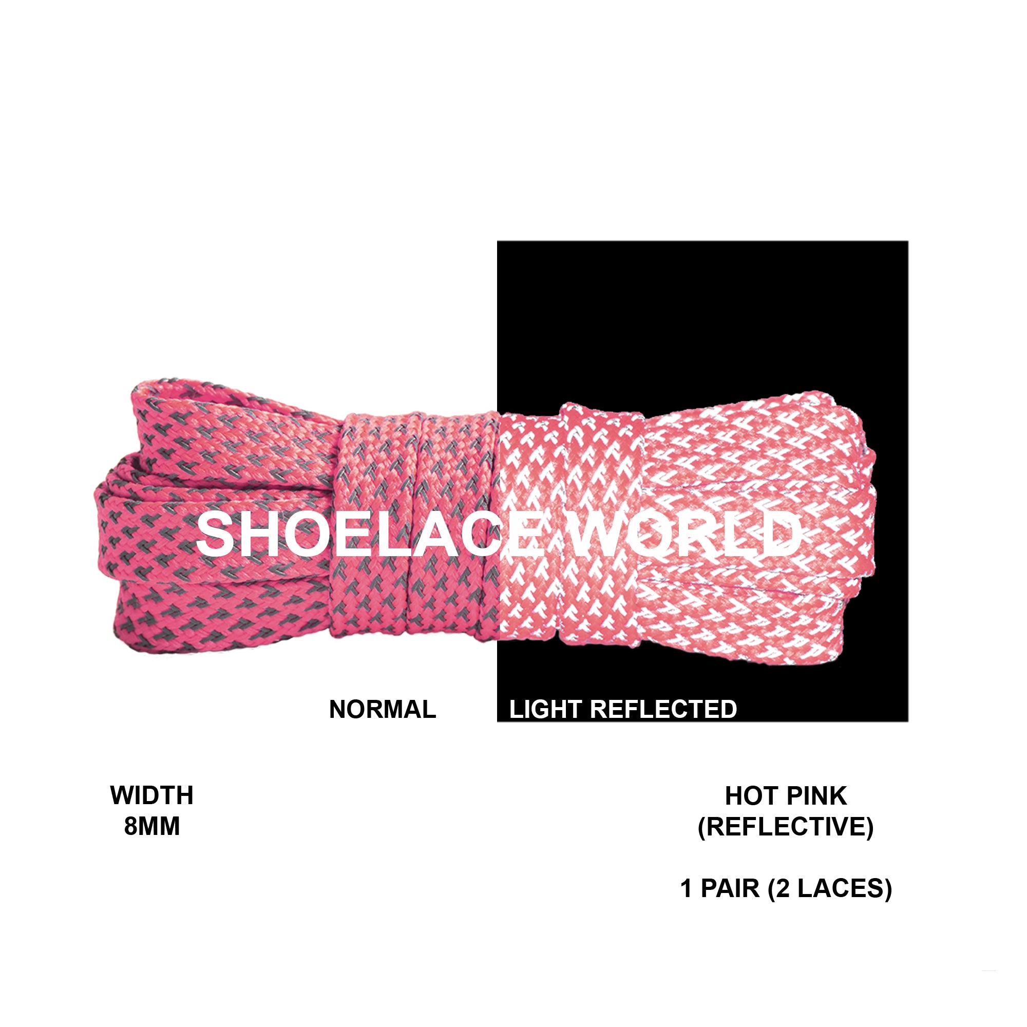Flat Reflective v2 Shoelaces