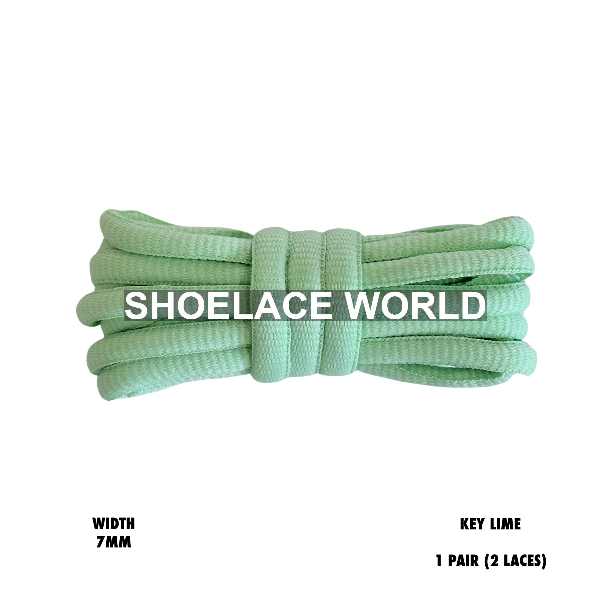 Slim Oval Shoelaces