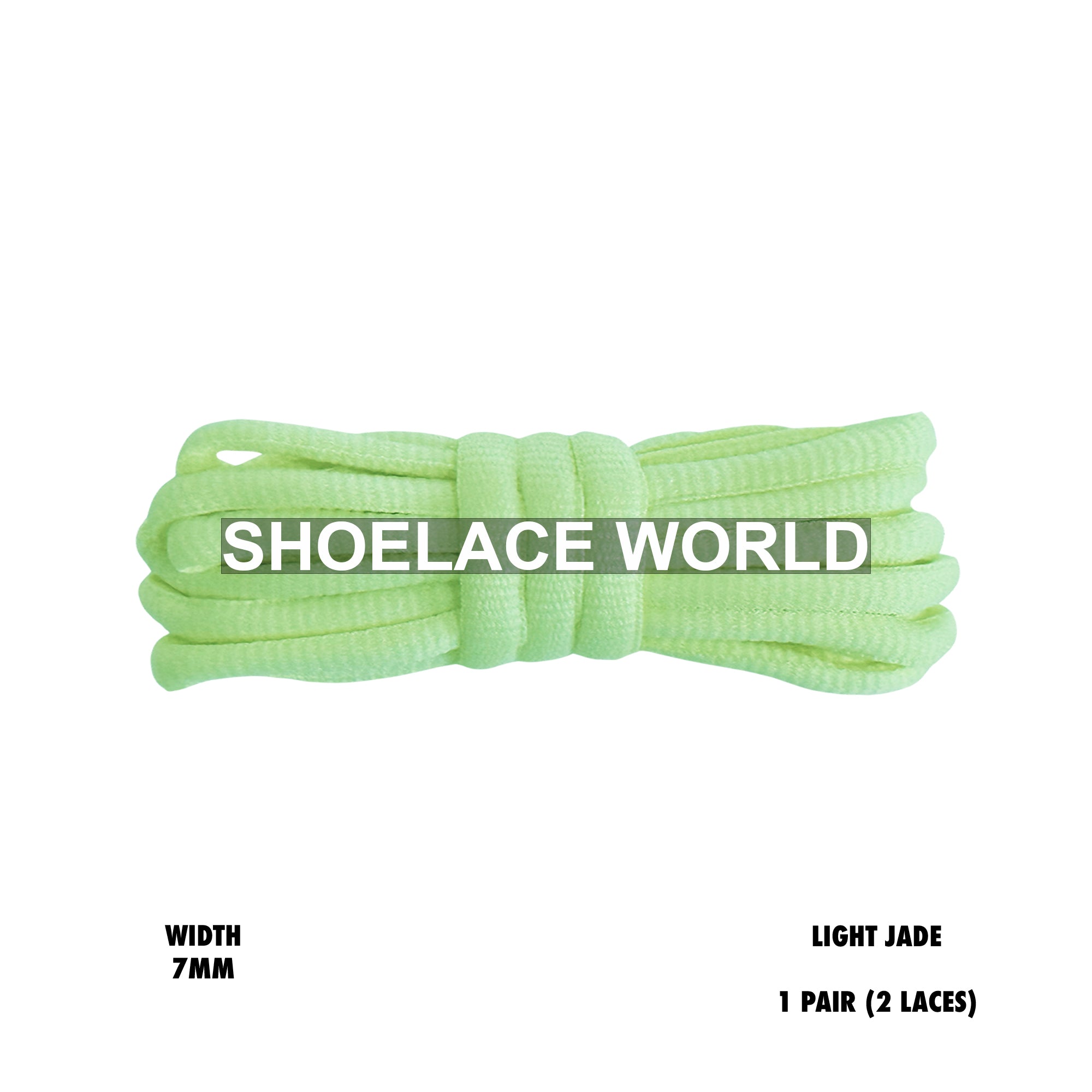 Slim Oval Shoelaces