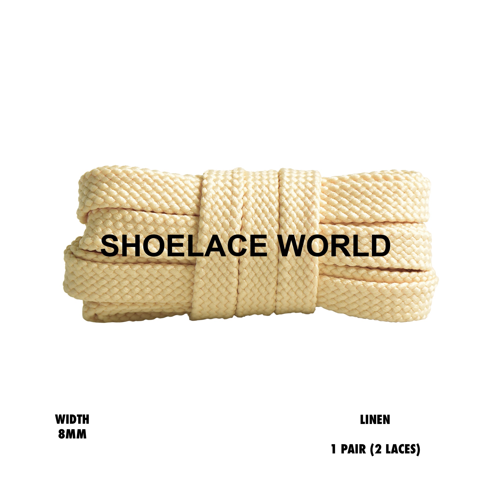 Flat Double Threaded Shoelaces