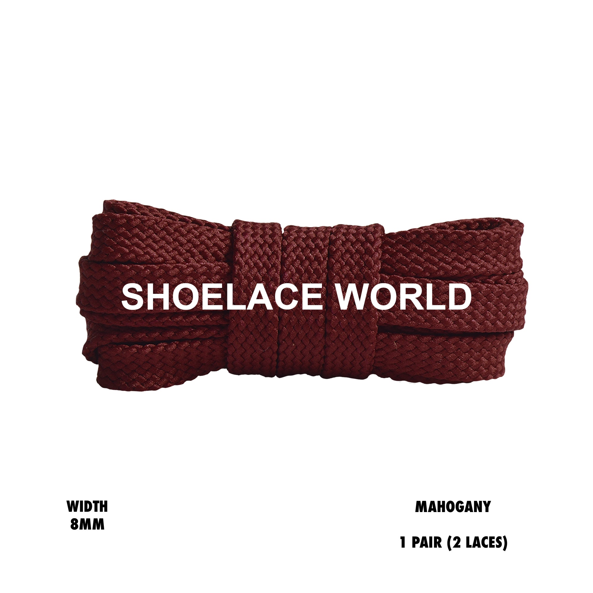 Flat Double Threaded Shoelaces