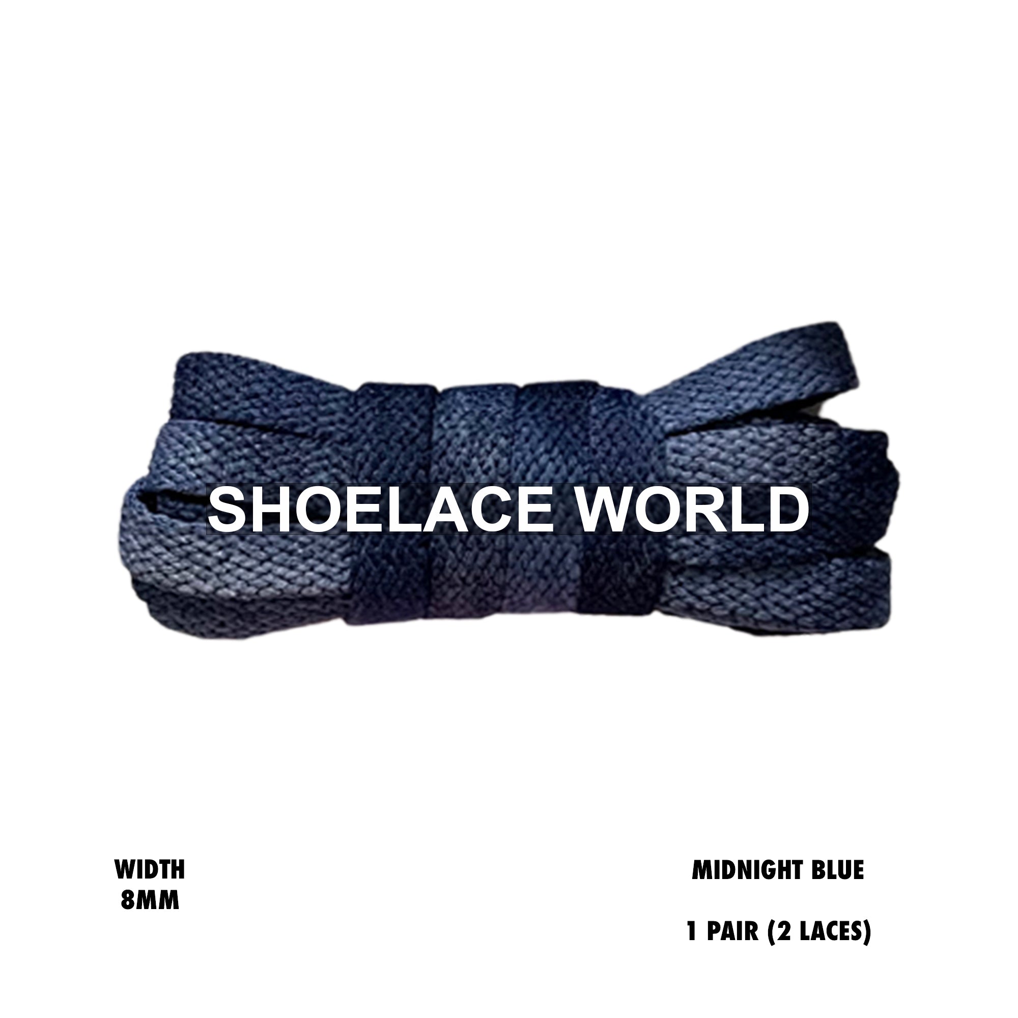 Flat Vintage Faded Tie Dye Shoelaces