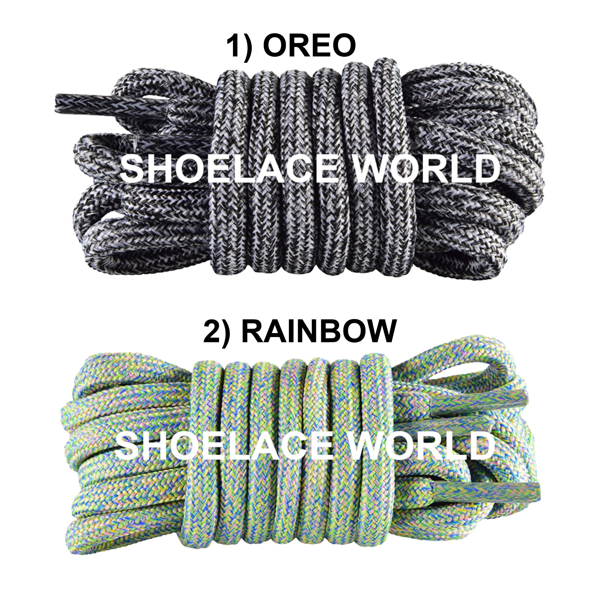 Multicolor Rope Shoelaces