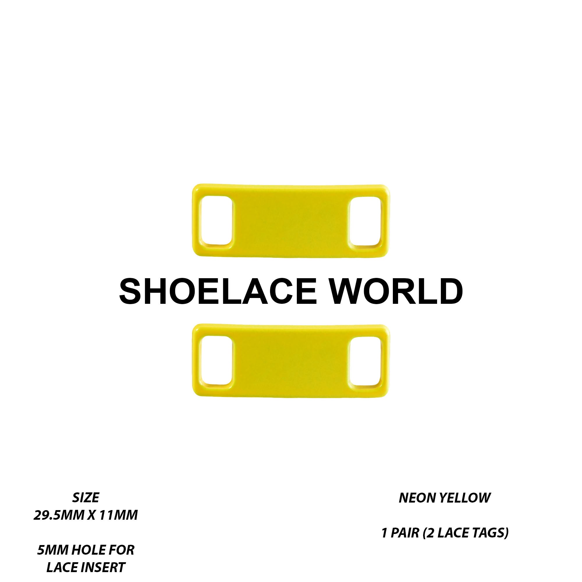 Metal Shoelace 1.25  Lace Tags