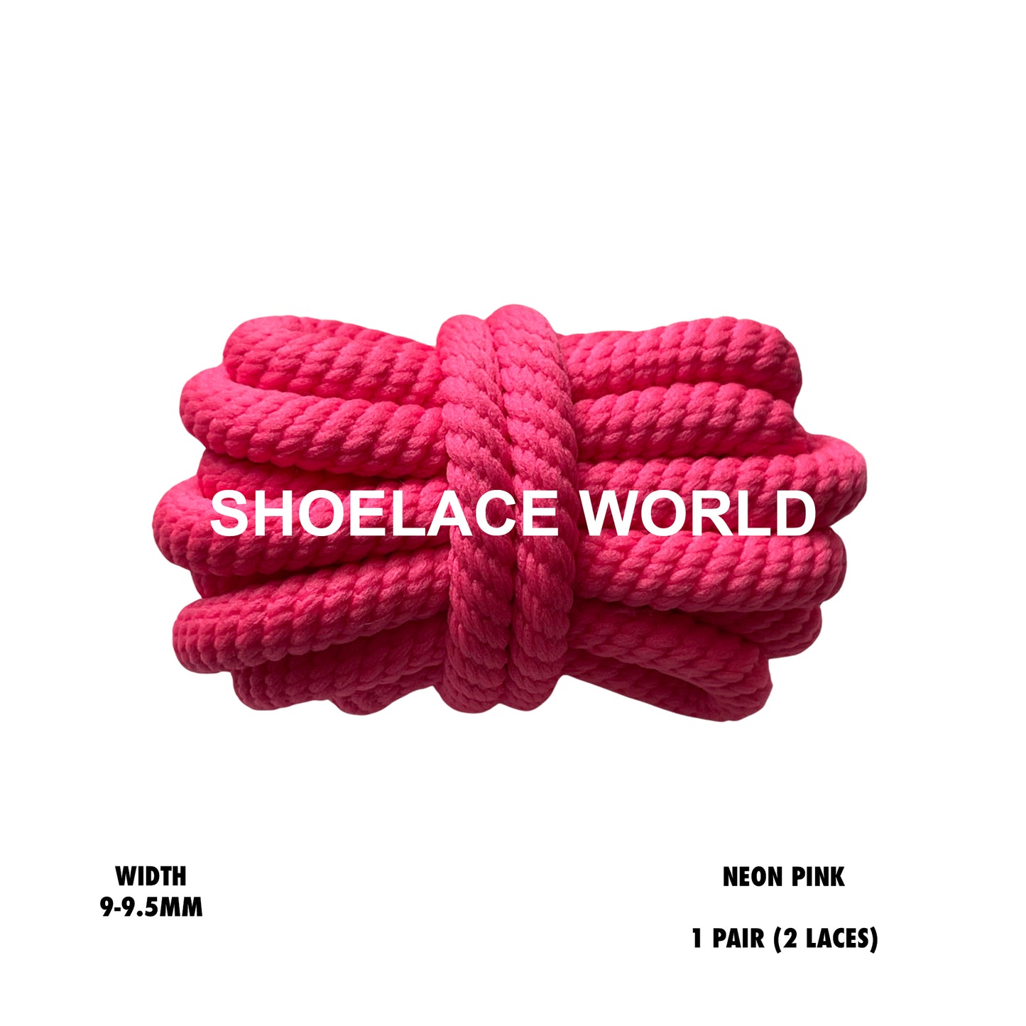 Thick Turbine Rope Shoelaces