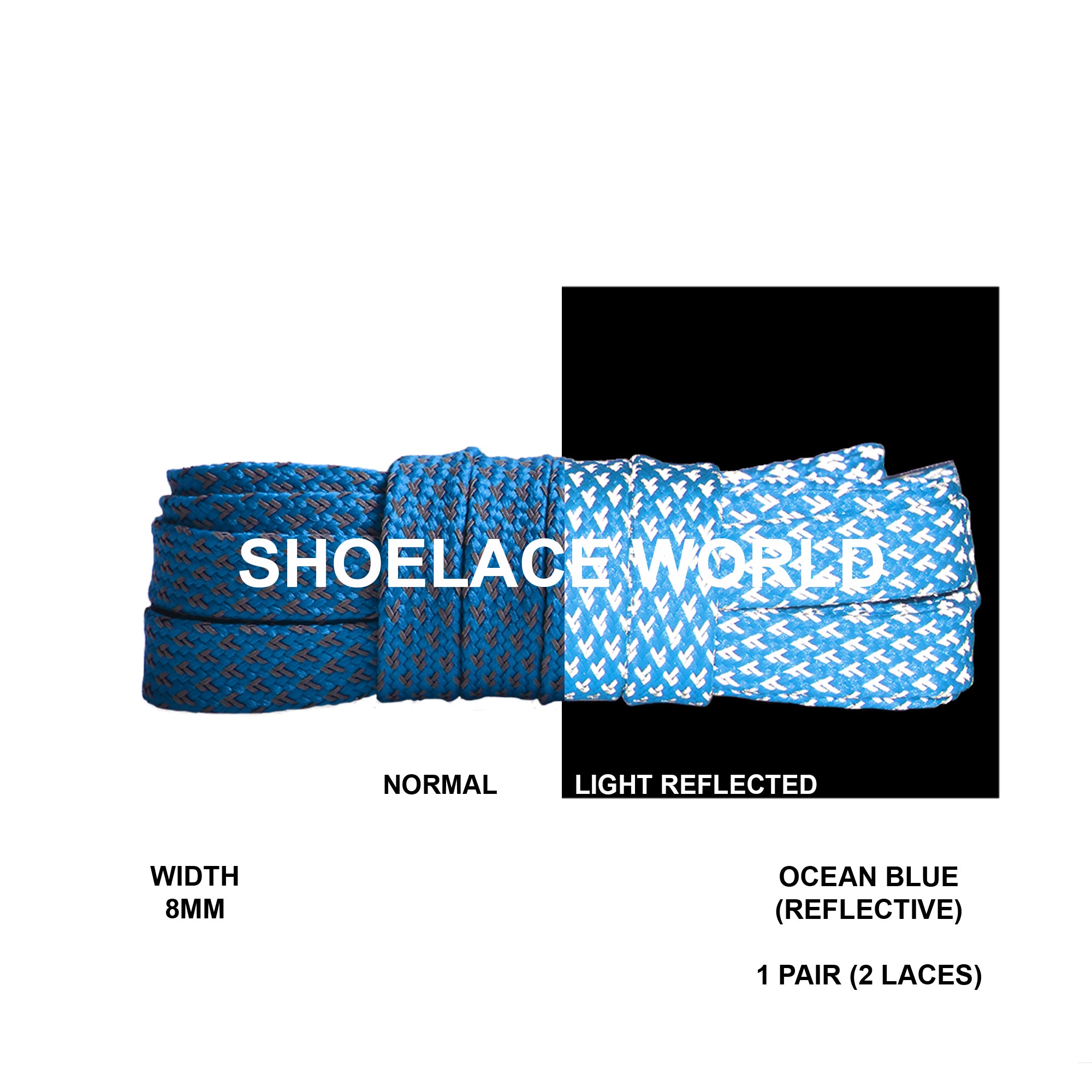 Flat Reflective v2 Shoelaces