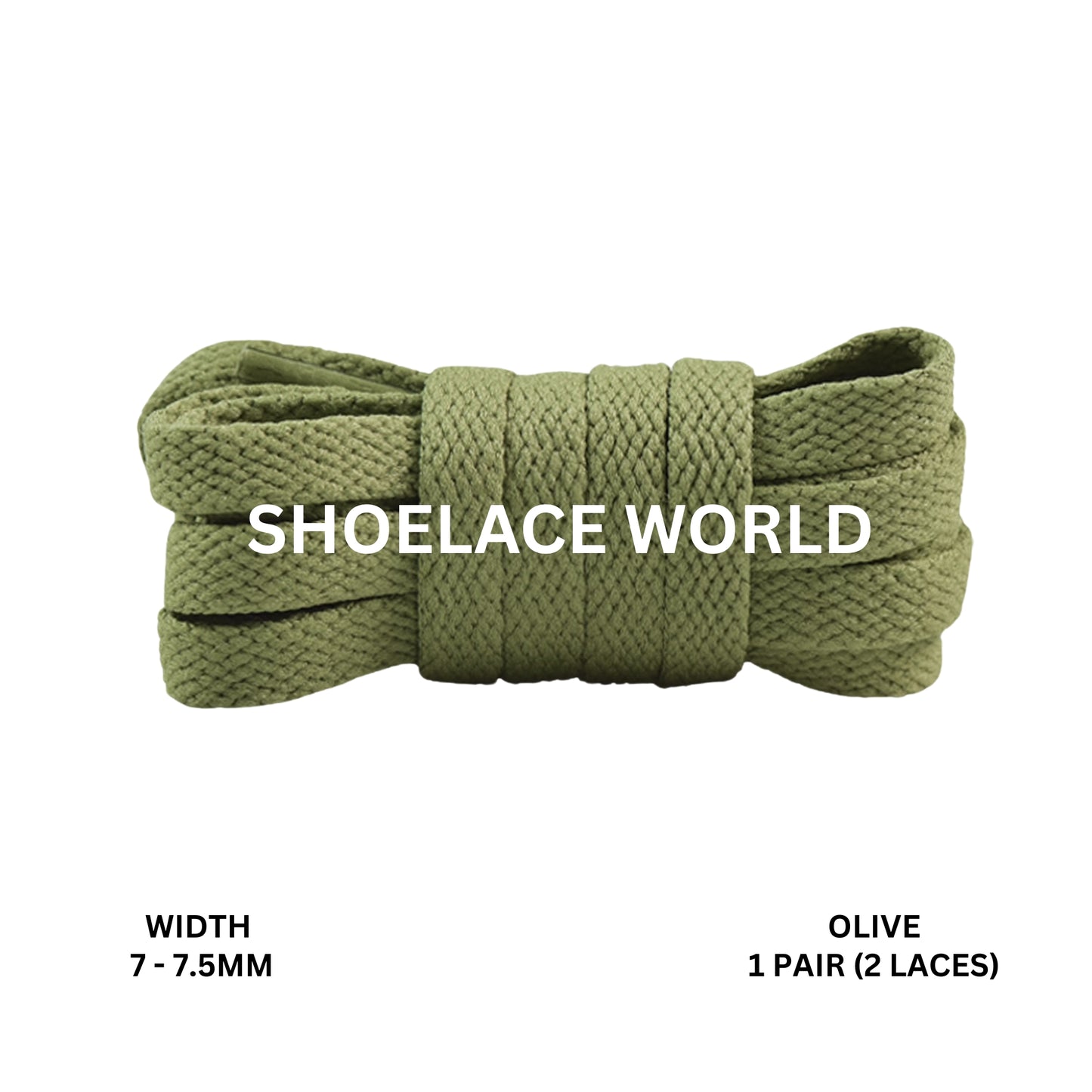 Slim Flat Shoelaces