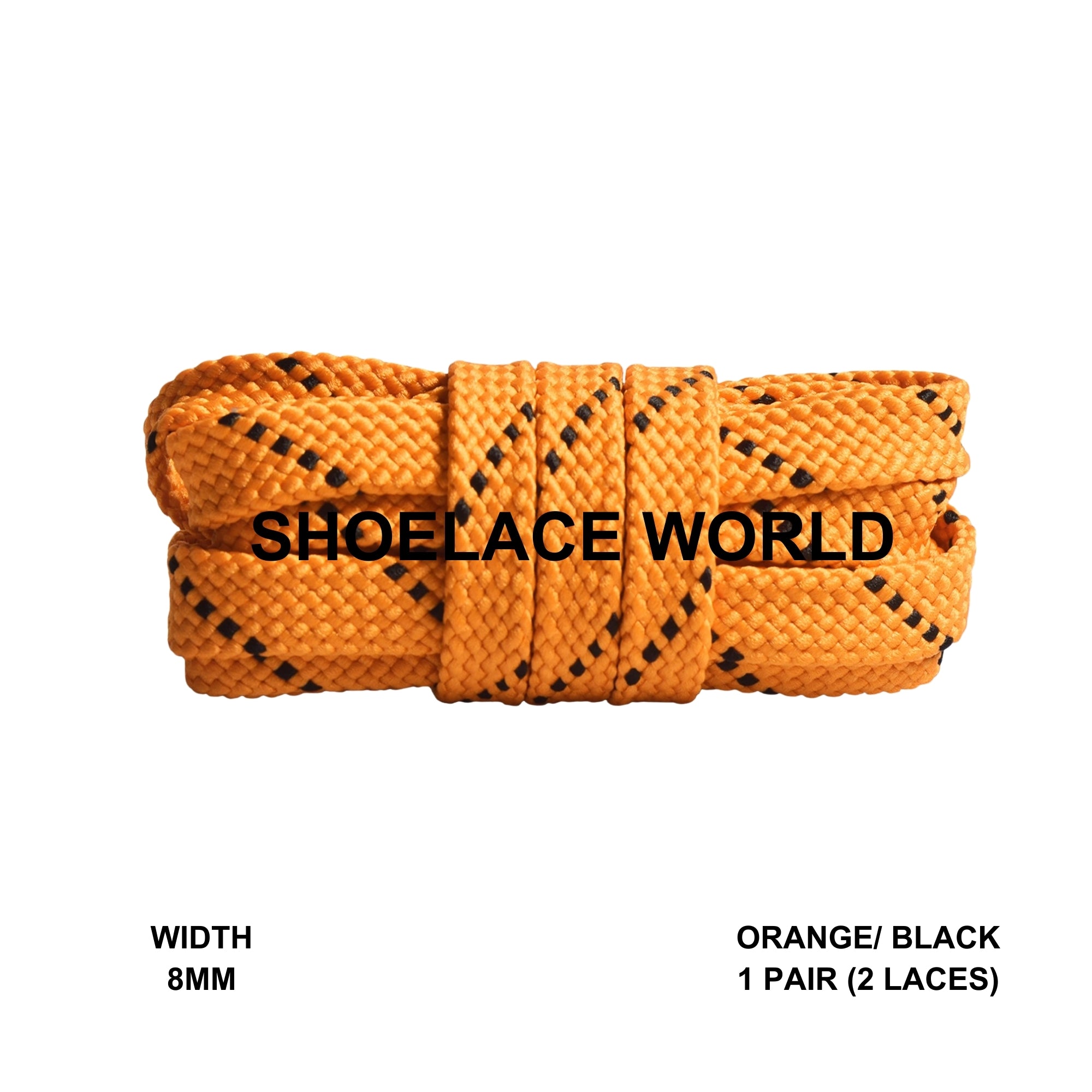 Pattern Double Threaded Flat Shoelaces